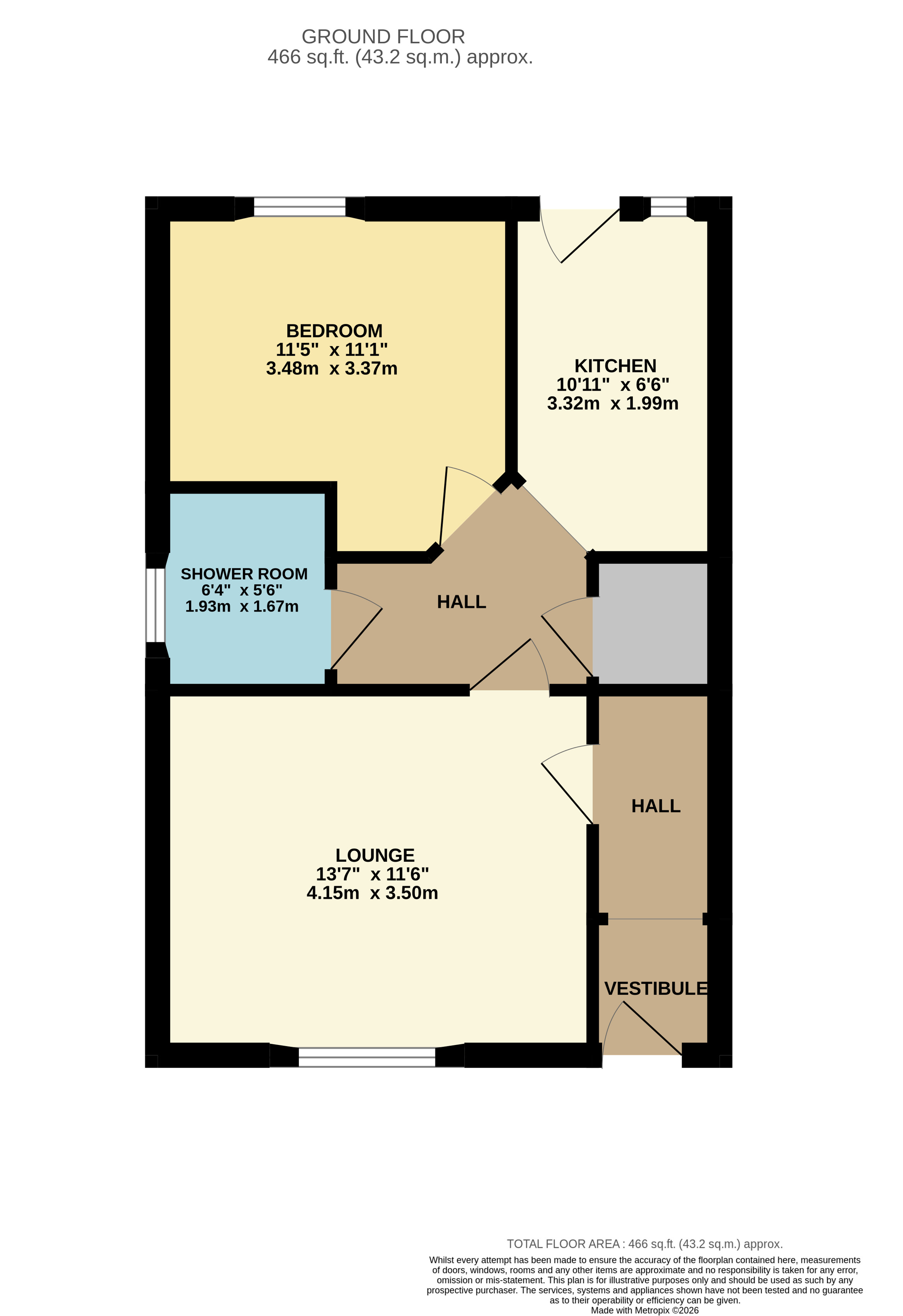 The Haven,, Kennoway Burns, Leven floorplan