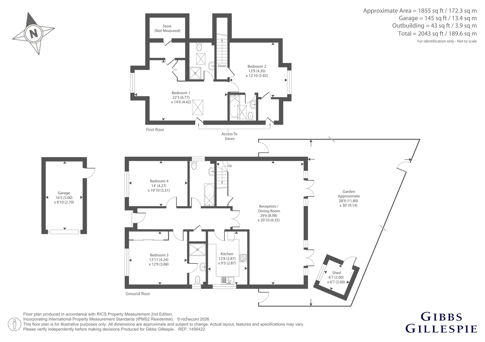 23, Hawthorn Drive, Uxbridge floorplan