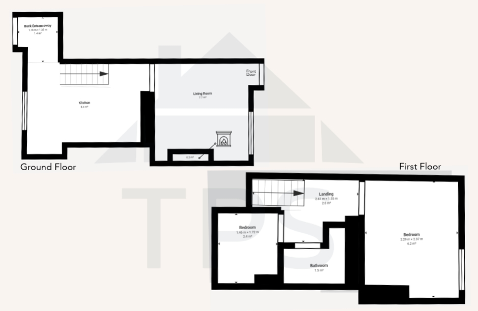 2, Riverside, Bodmin floorplan