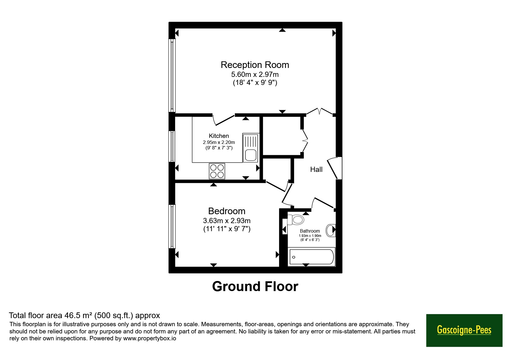 15, Rockingham Close, London floorplan