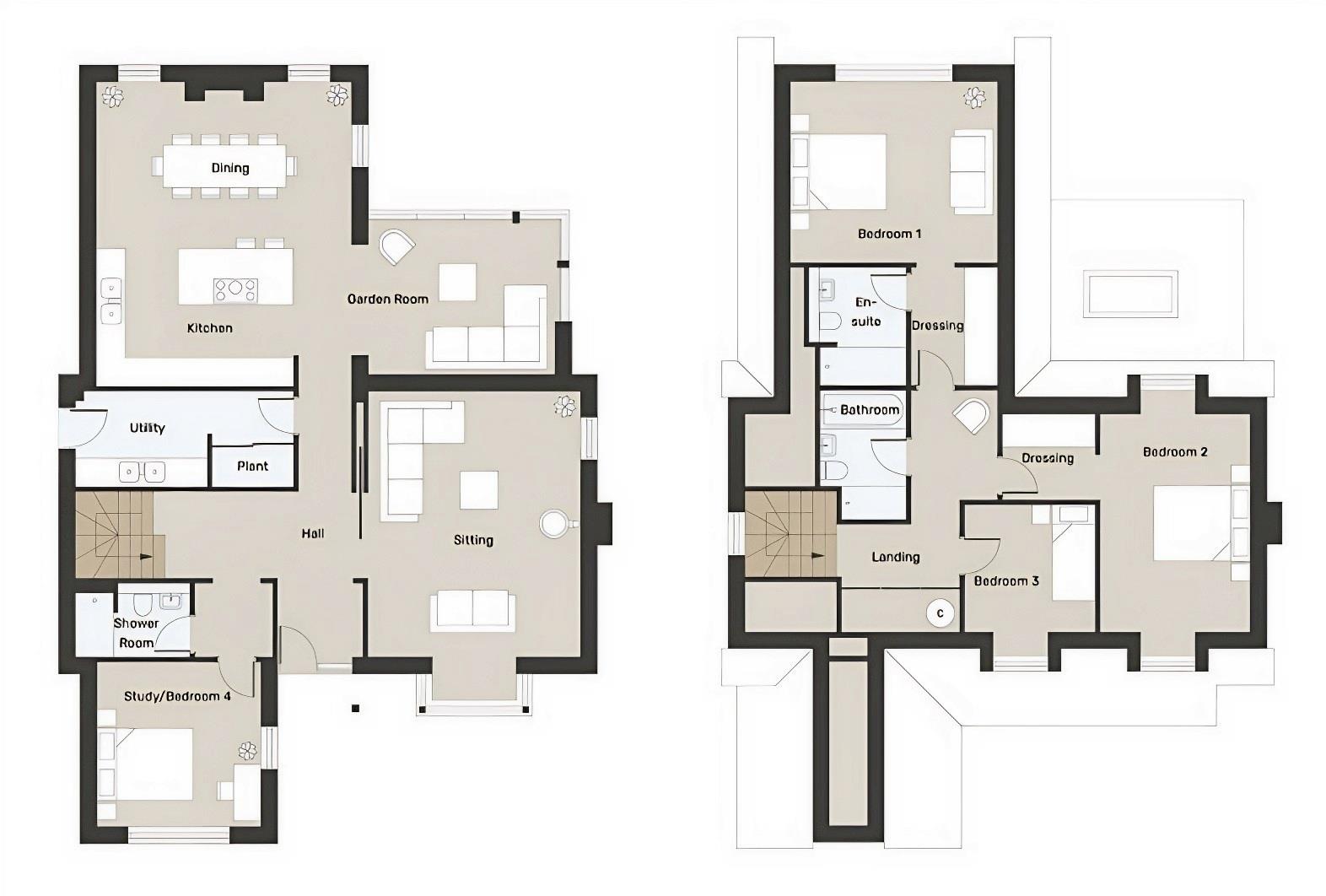 Ashbrook, Lower Cladswell Lane, Cookhill Alcester floorplan