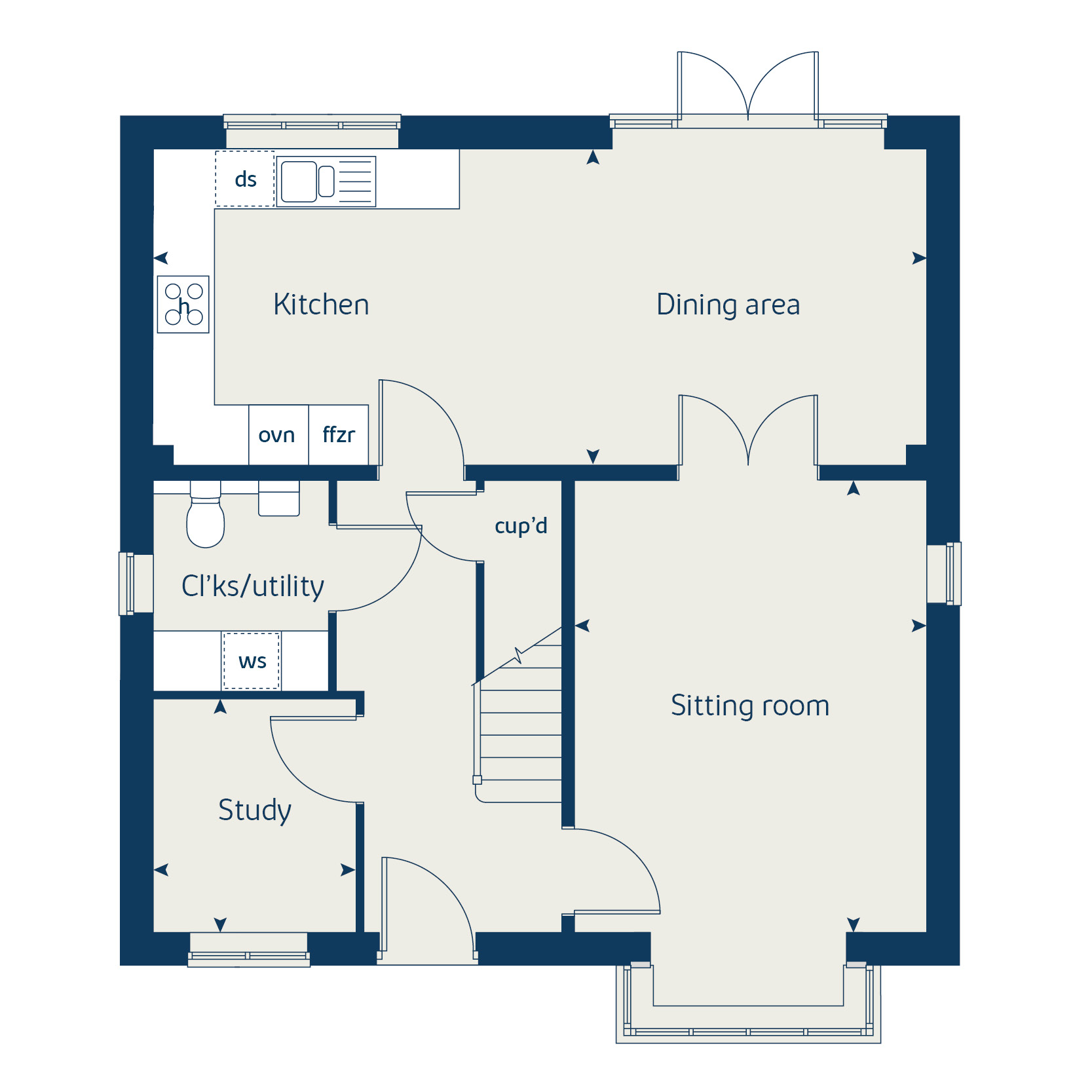 129, 1 Shearwater Way, Seaton floorplan
