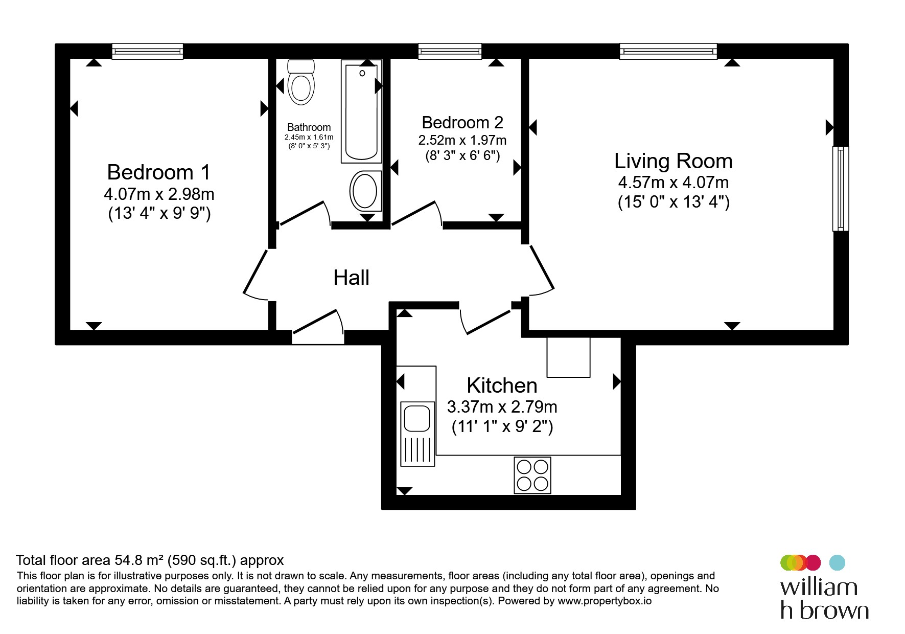 12, The Barley House, The Drays, Sudbury floorplan
