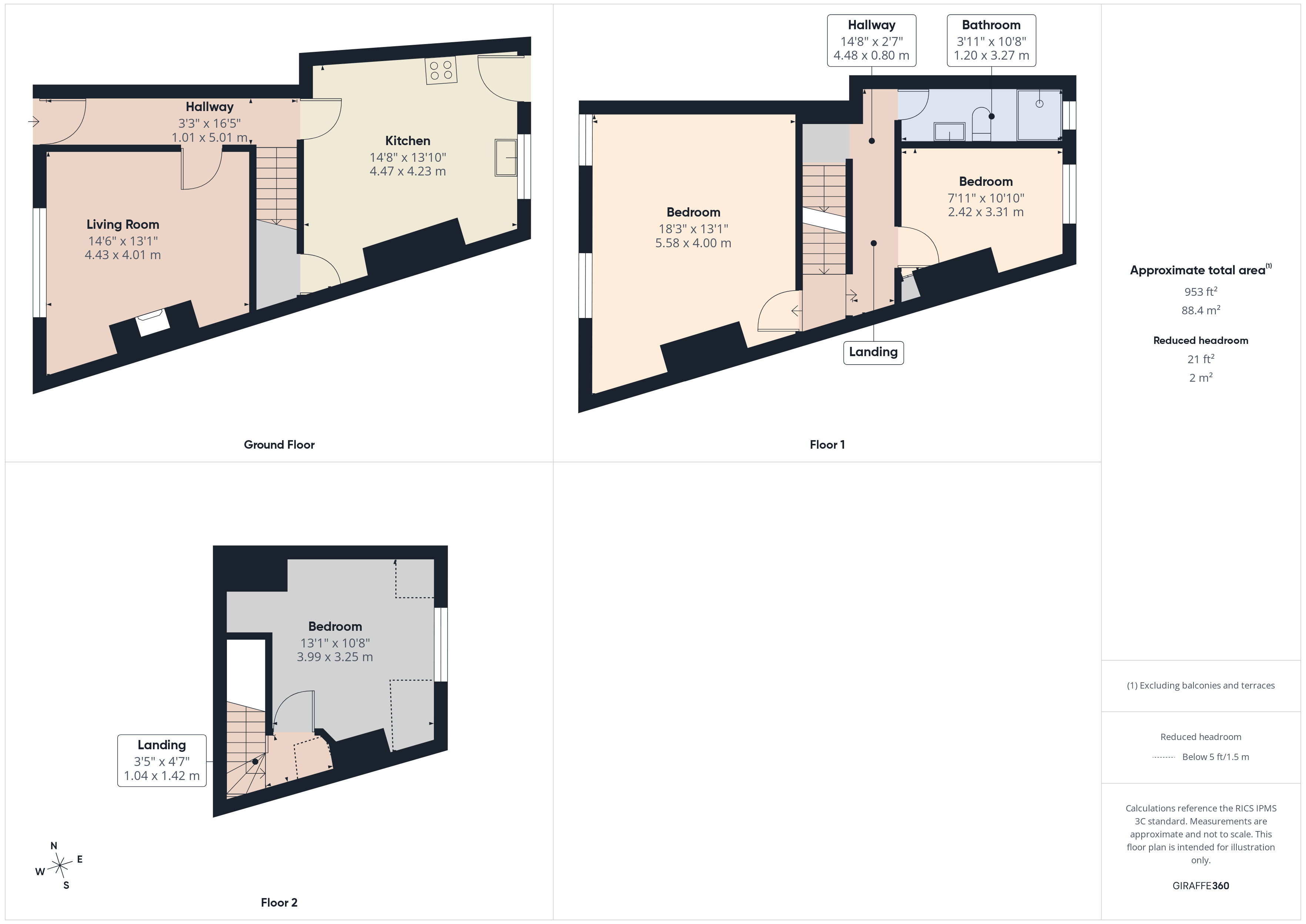 2, Nuttall Road, West Yorkshire floorplan