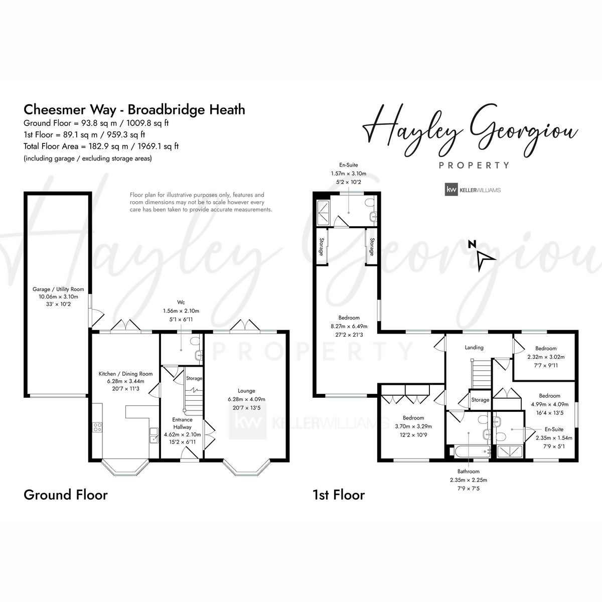 10, Cheesmer Way, Horsham floorplan