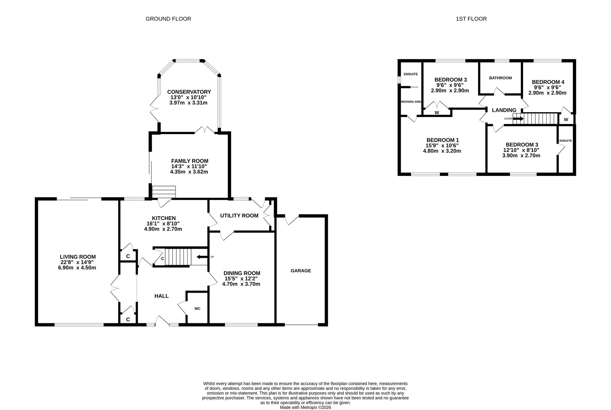 11 Oatlands Park, Linlithgow floorplan