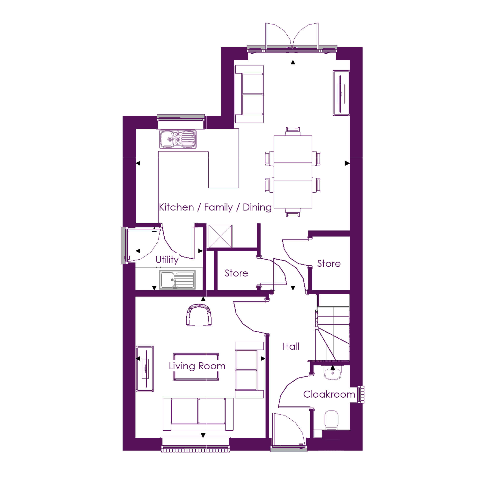 478, Wren Walk, Boorley Green, Botley floorplan