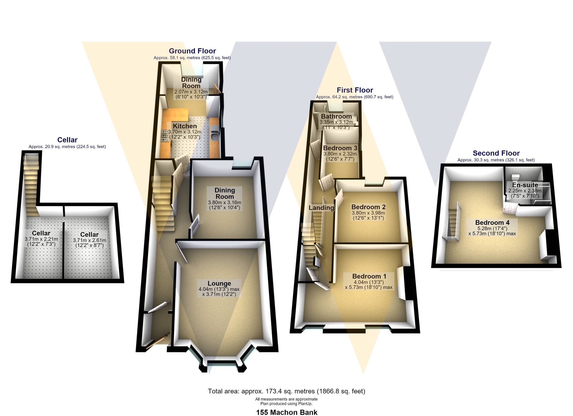 155 Machon Bank, Sheffield floorplan