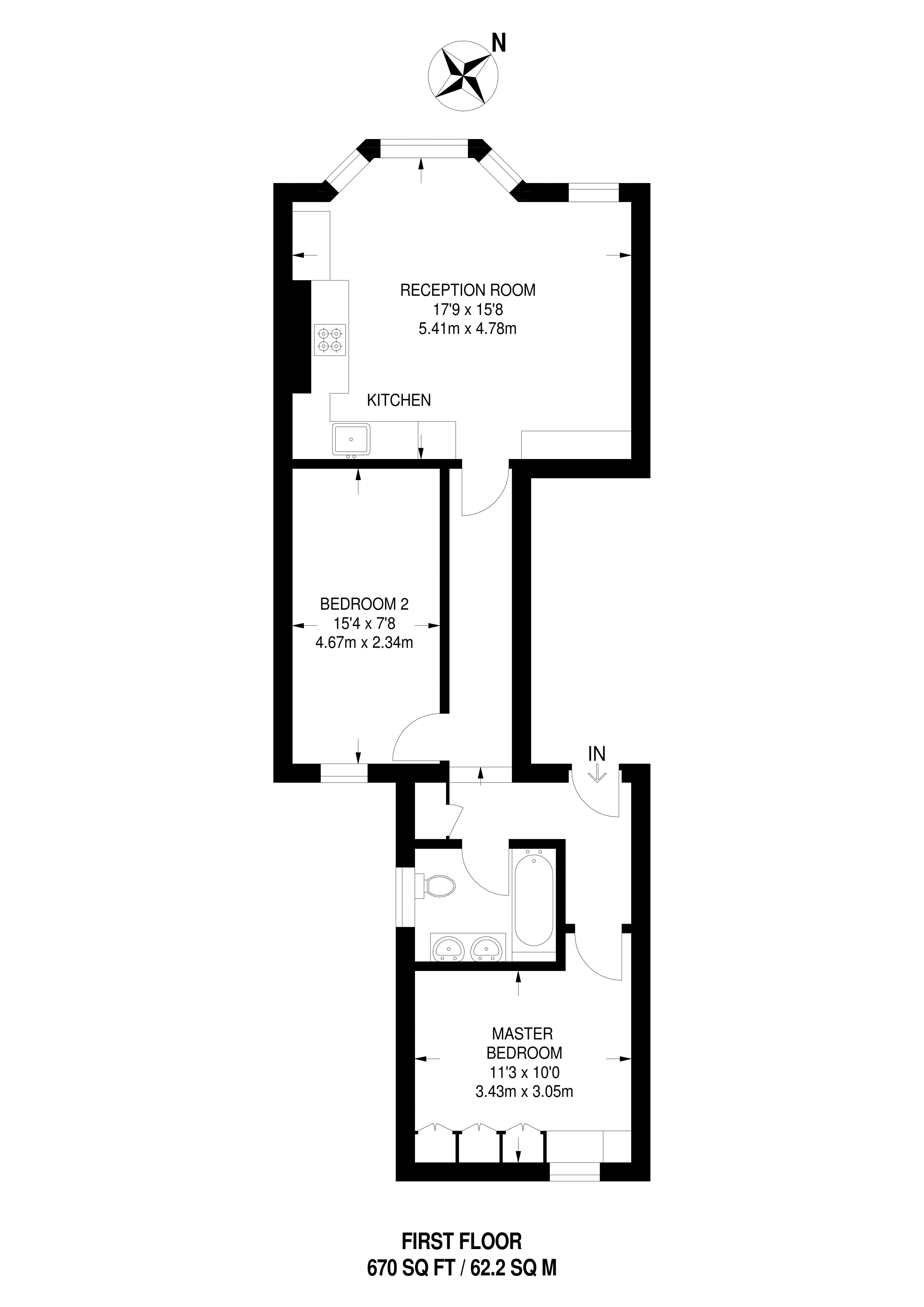 2 Bedrooms Flat for sale in Epsom Road, Croydon CR0