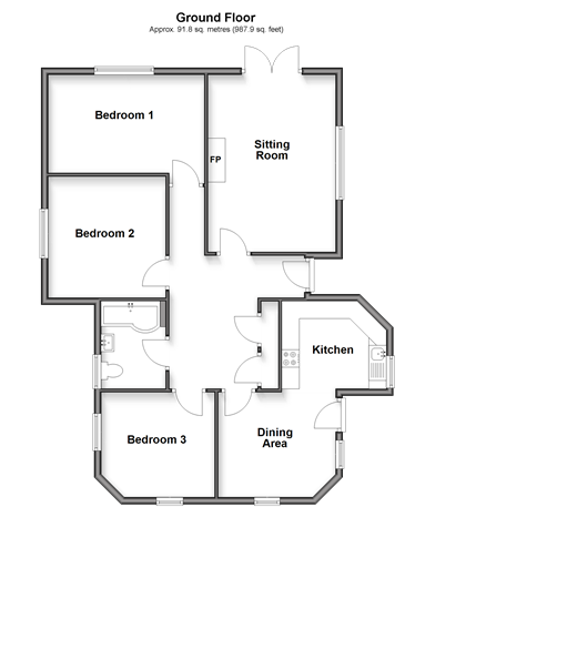 Westover Calbourne, Newport floorplan
