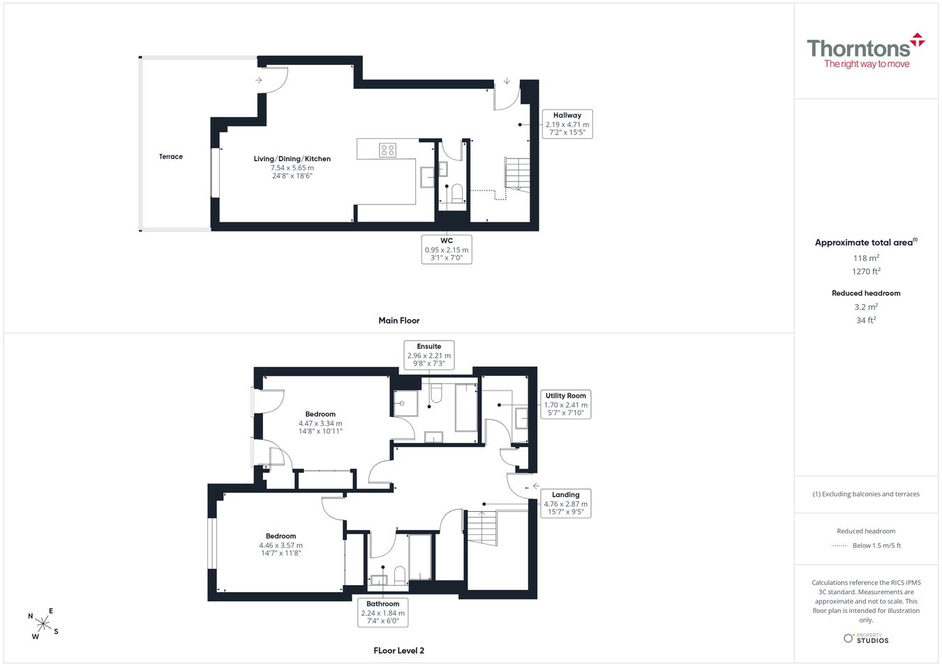 3/2, Western Harbour Breakwater, Edinburgh floorplan