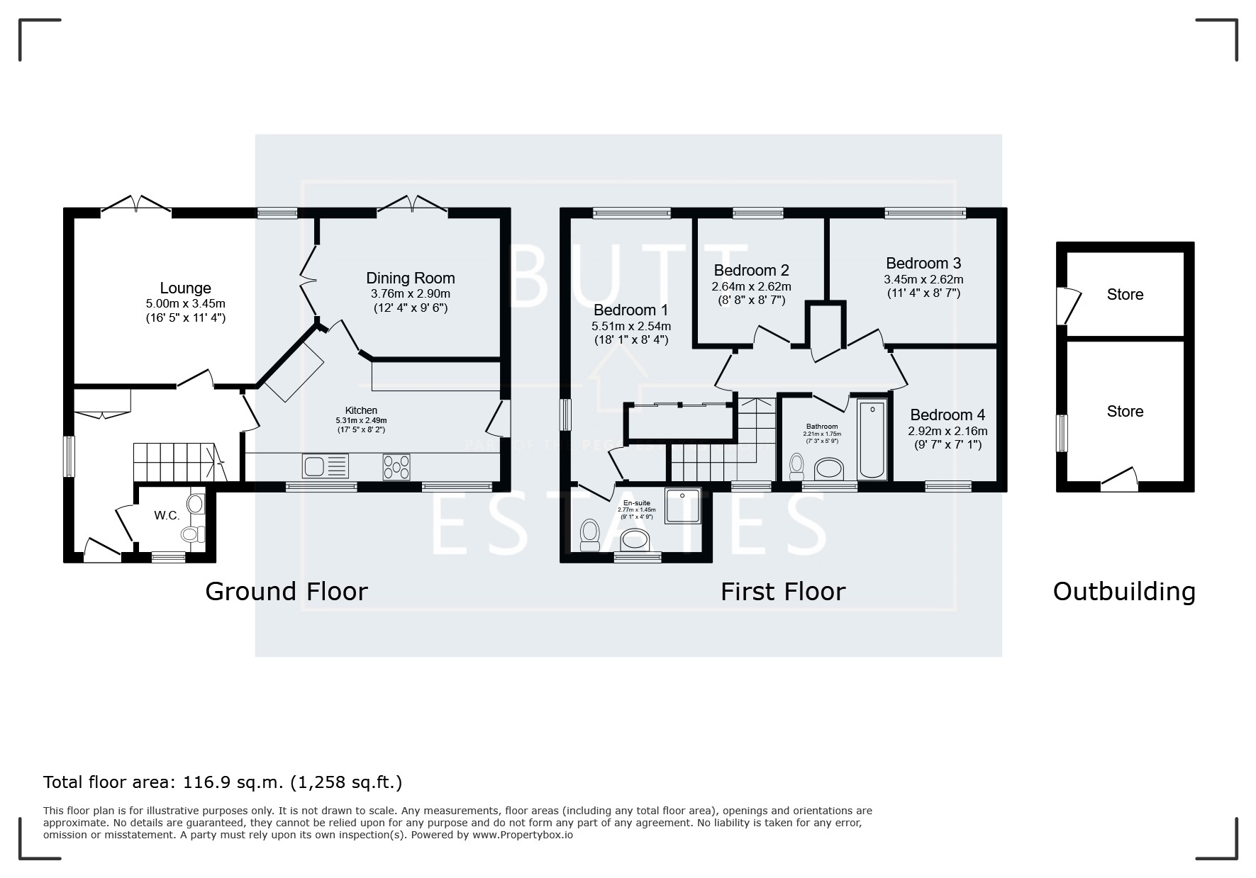 7 Cheriswood Avenue, Exmouth floorplan
