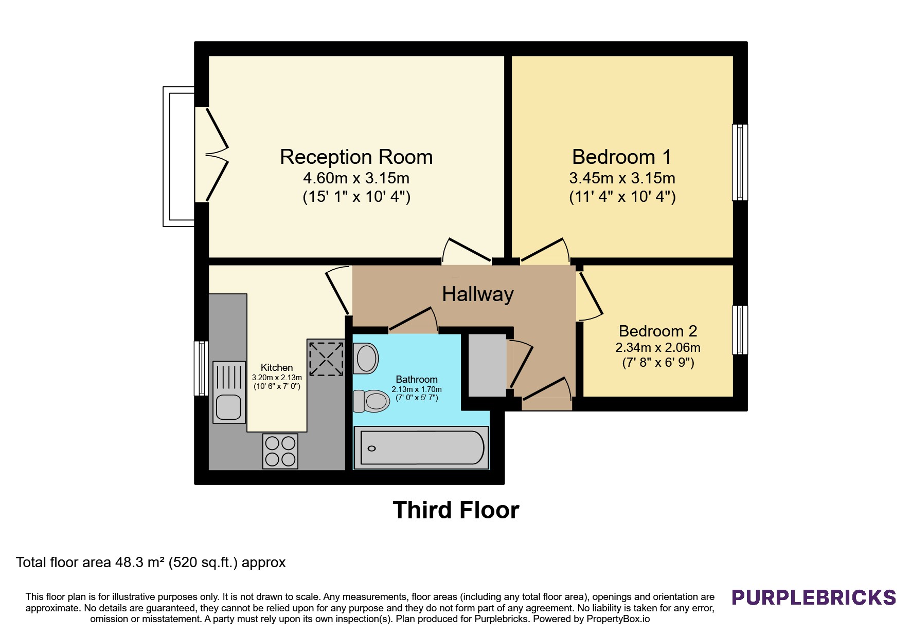 32, Arthurs Close, Bristol floorplan