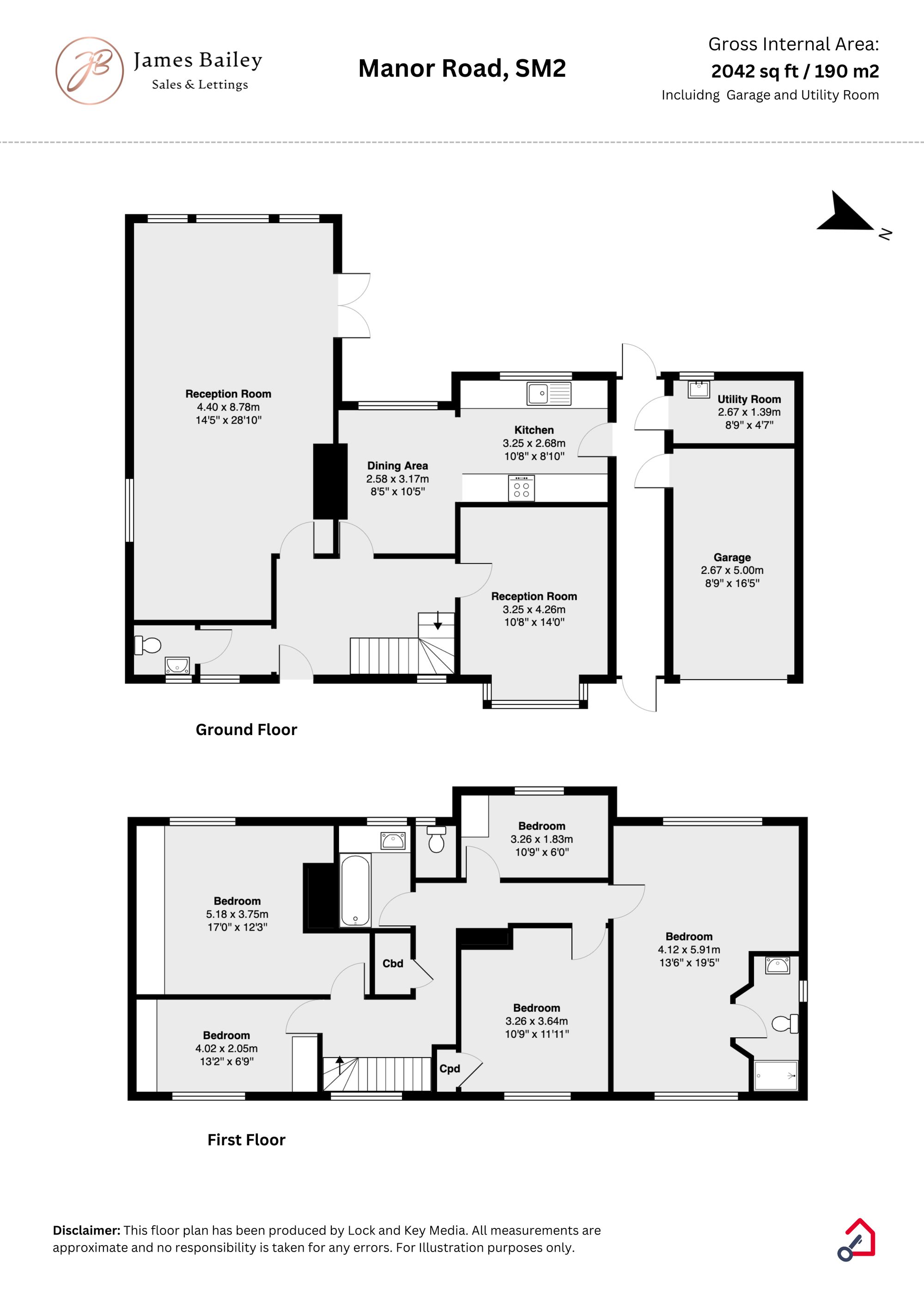 40 Manor Road, Sutton floorplan