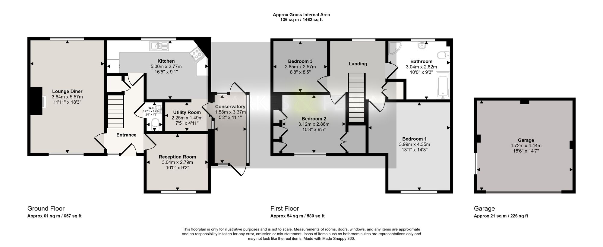 Petesden Tanhouse Road, Lostwithiel floorplan