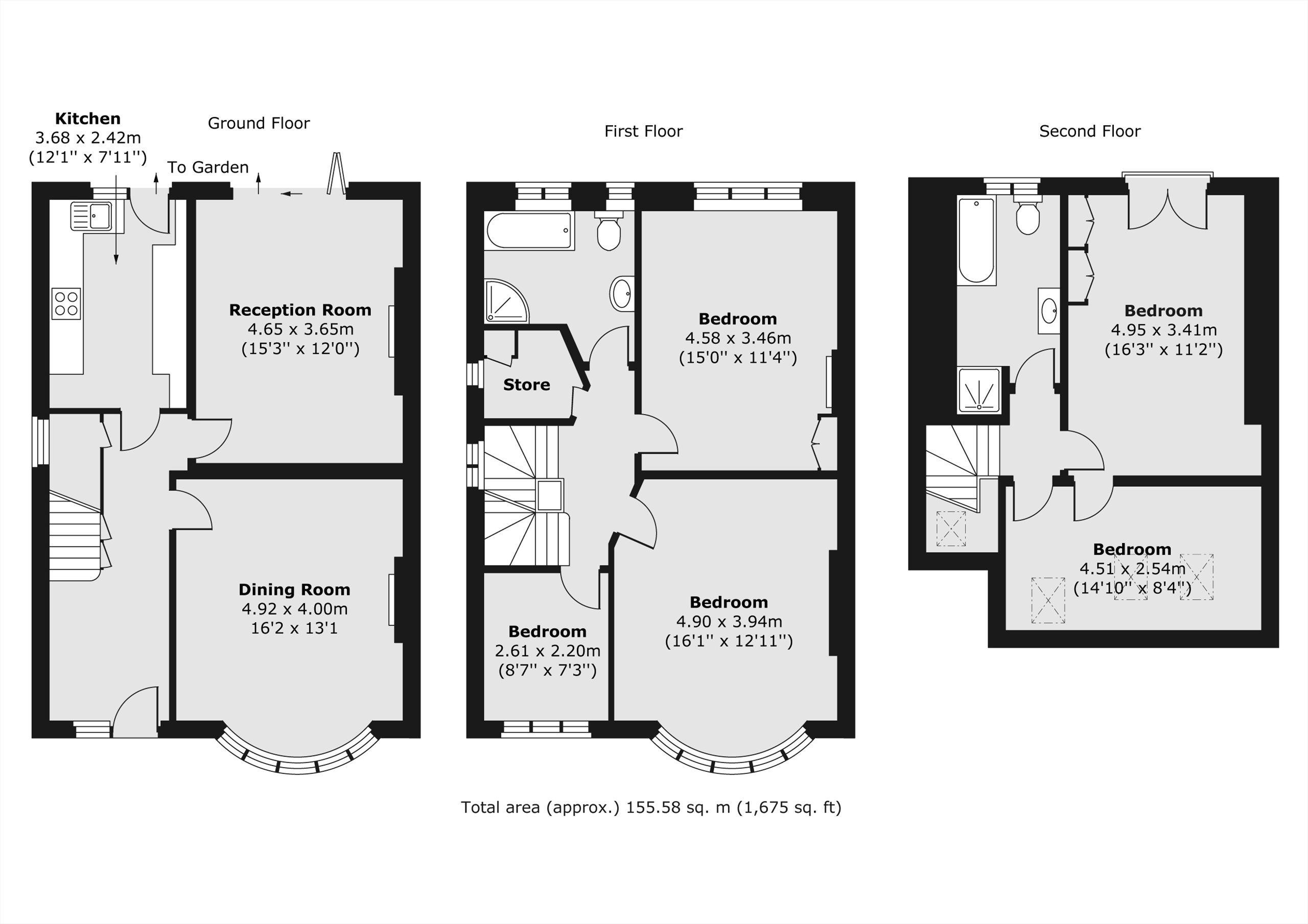43, Conifer Gardens, London floorplan