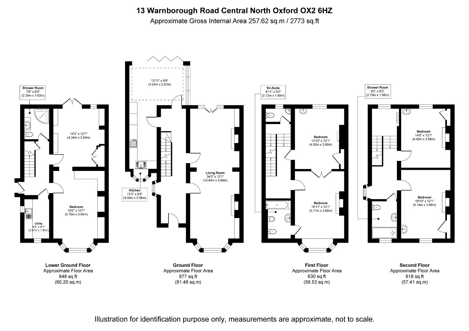 13, Warnborough Road, Oxford floorplan