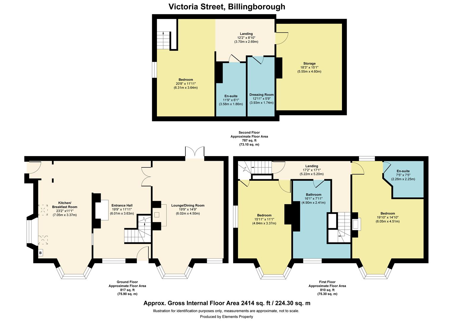 1, Victoria Street, Billingborough floorplan