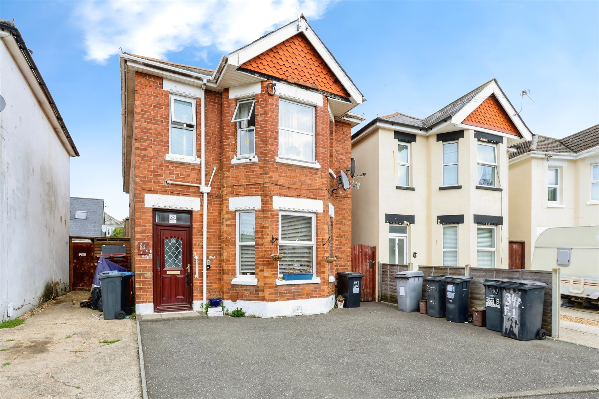 2-bed flat on First Floor Flat, 34b, Stewart Road, BOURNEMOUTH, £230,000