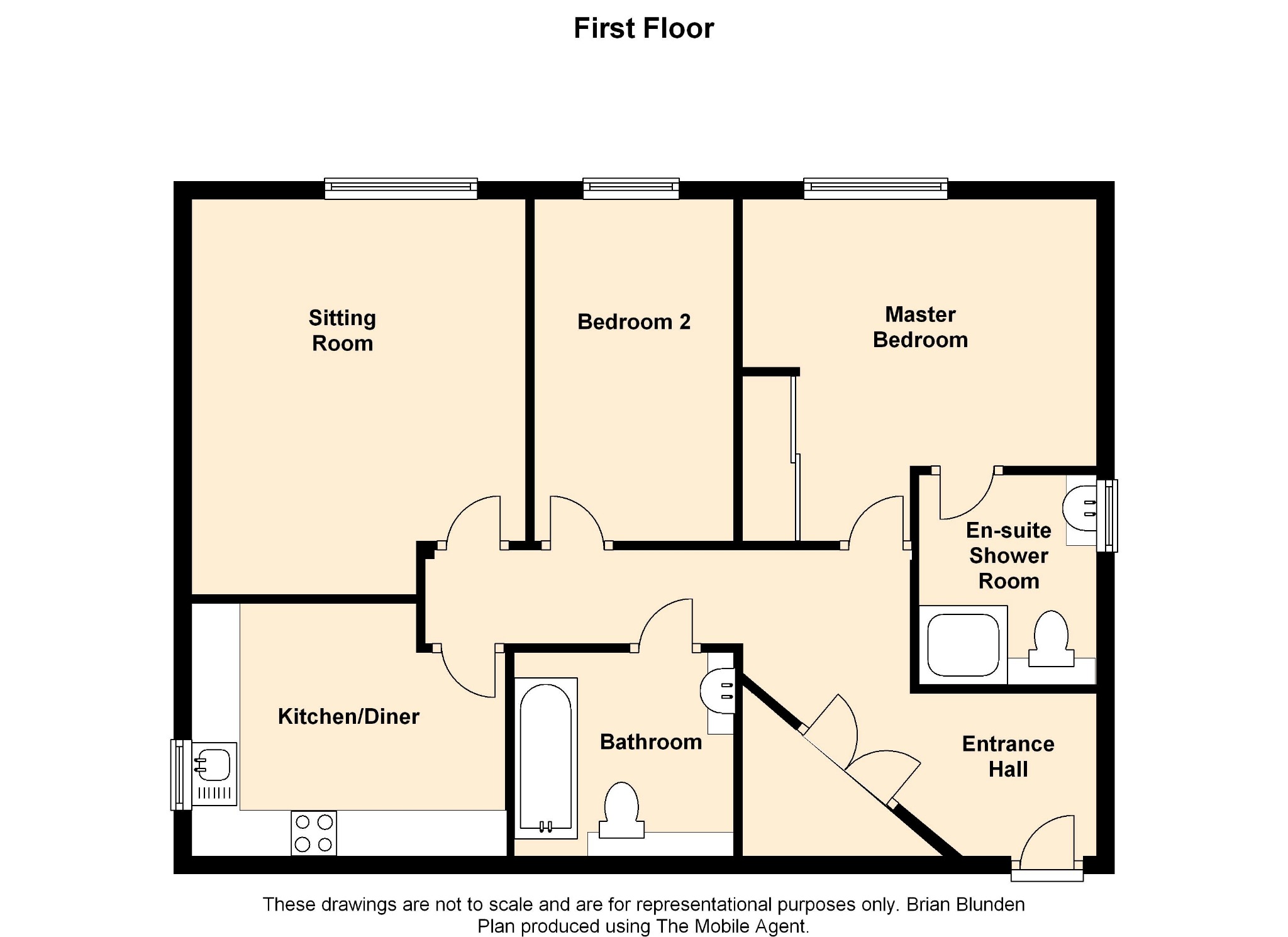 2 Bedrooms Flat for sale in Mitre Court, Worthing Road, Horsham RH12