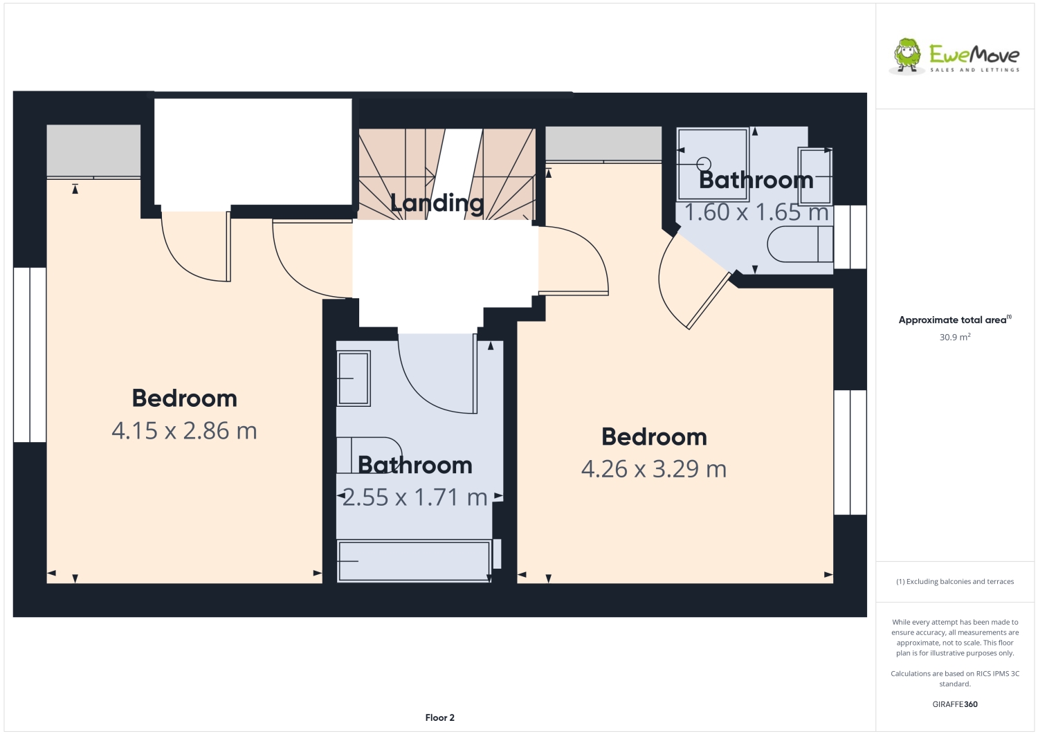3, PARK SQUARE, ASHTON-UNDER-LYNE floorplan