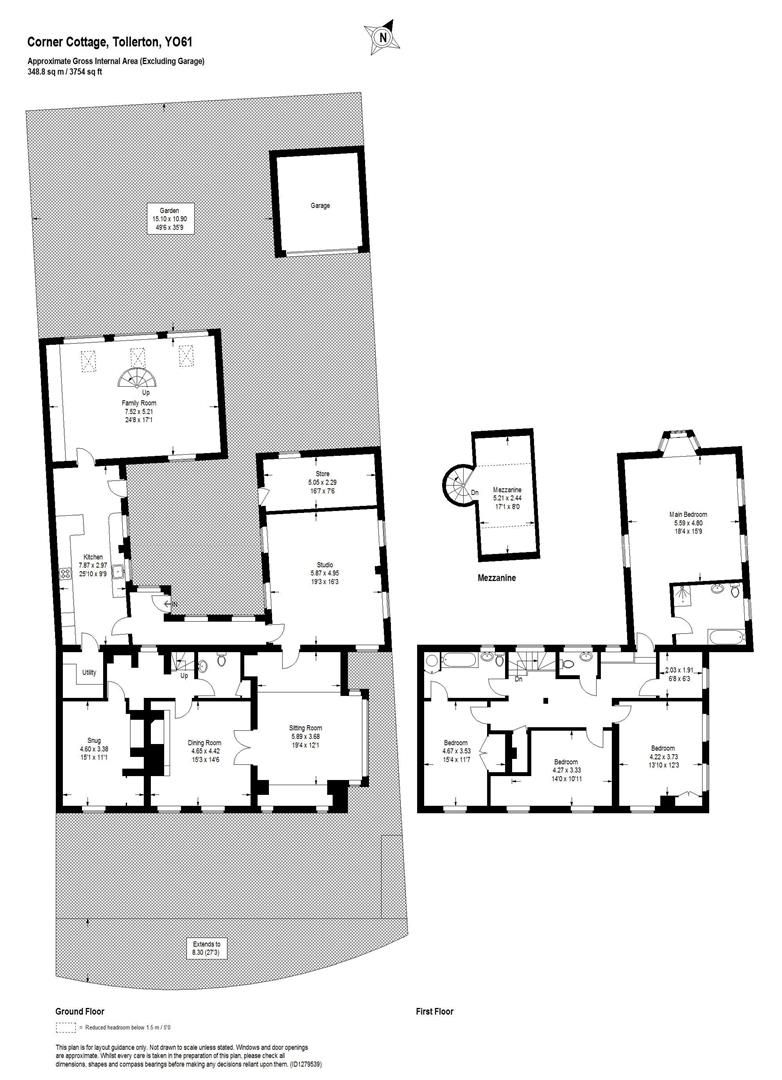 The Green, York floorplan