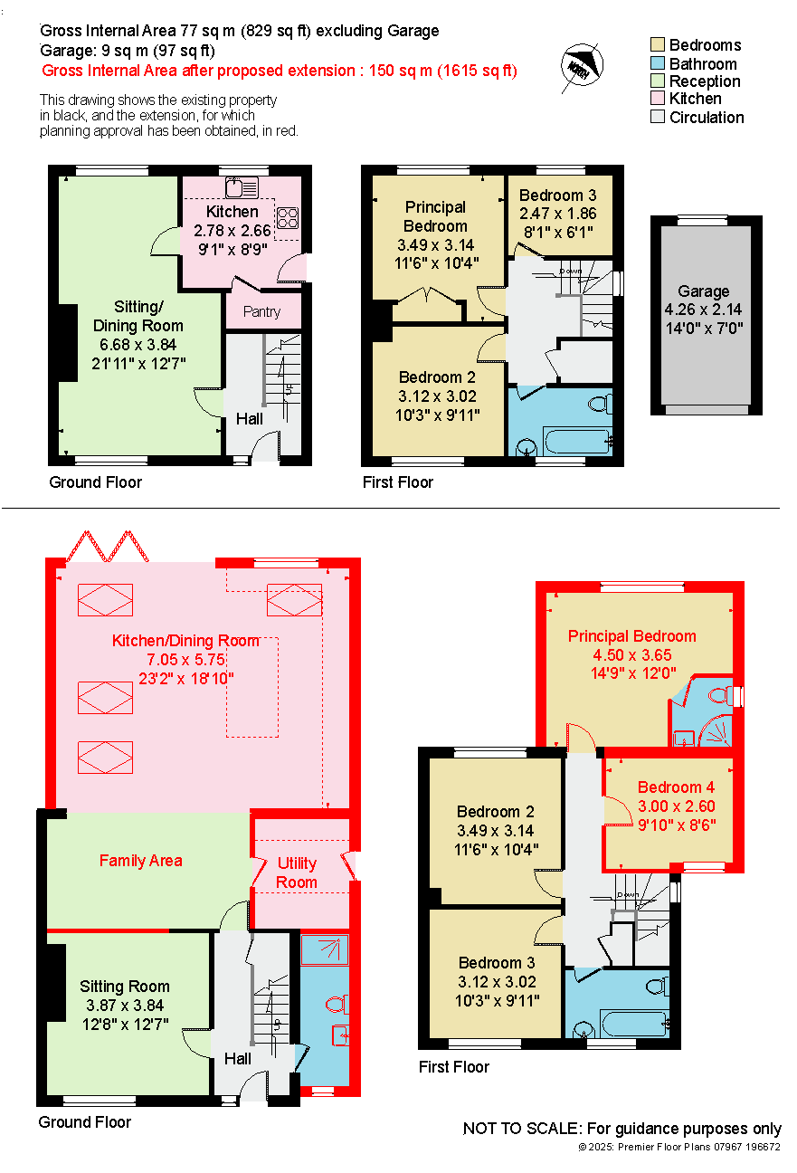 1, Mays Way, Cambridgeshire floorplan