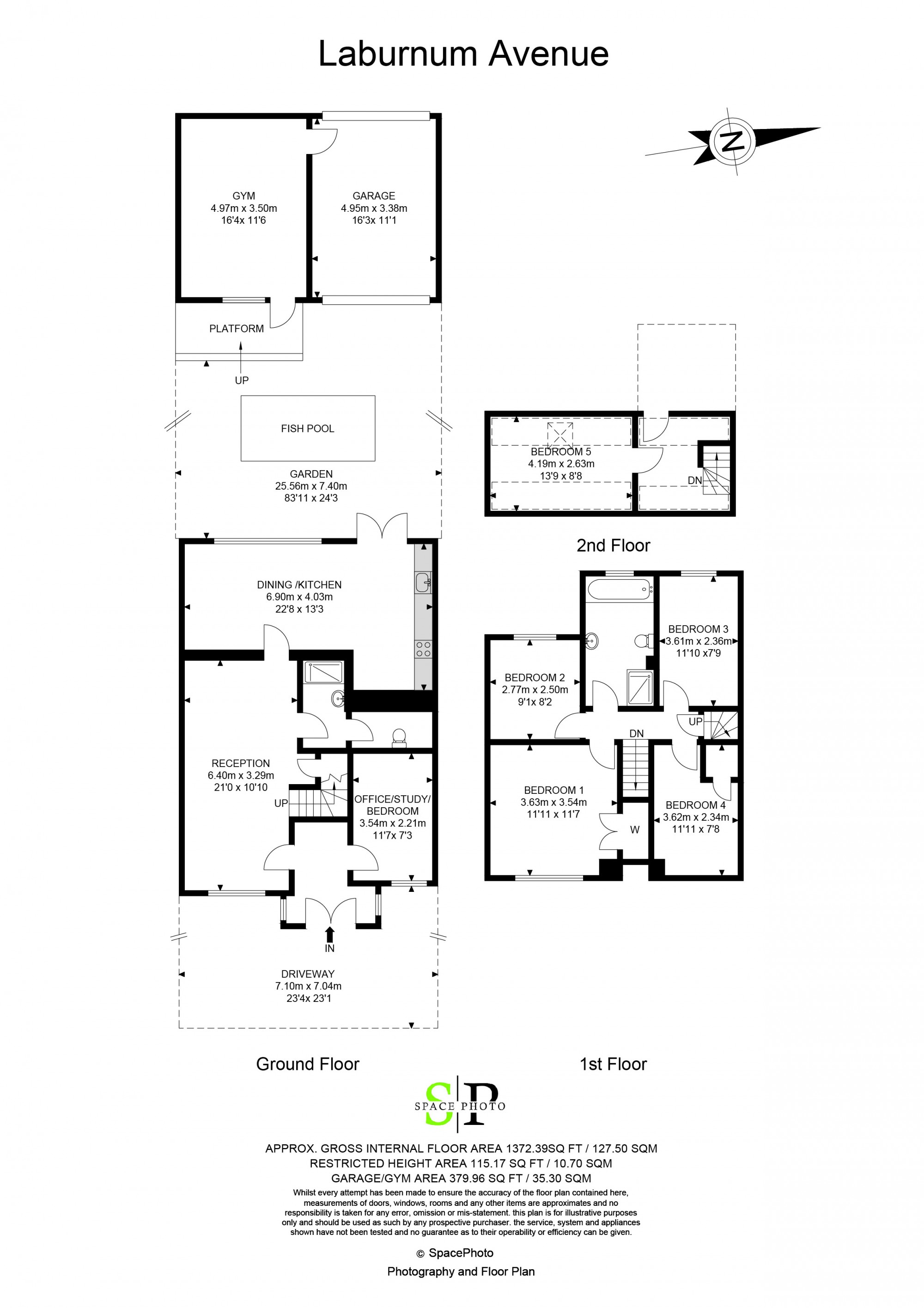 5 Bedrooms Terraced house for sale in Laburnum Avenue, Hornchurch, Essex, Essex RM12