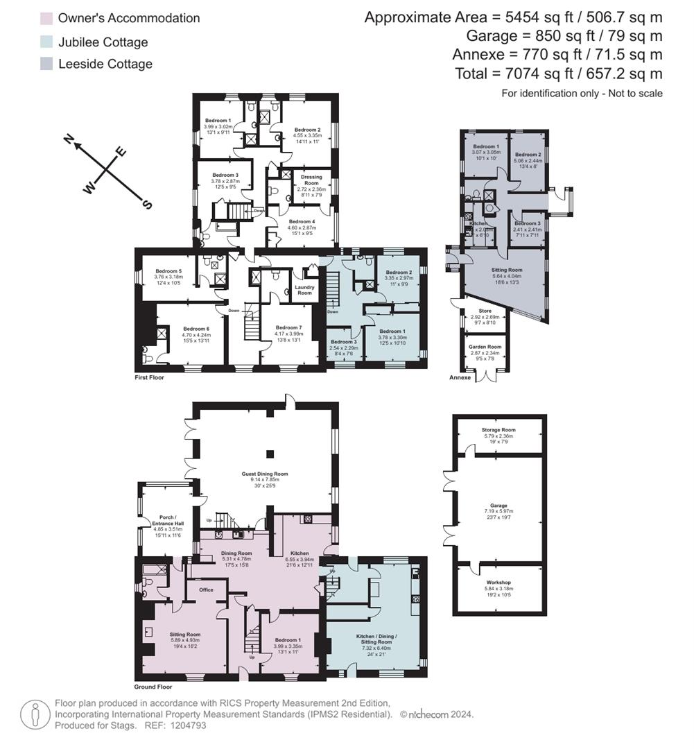 Leworthy Farmhouse, Holsworthy floorplan