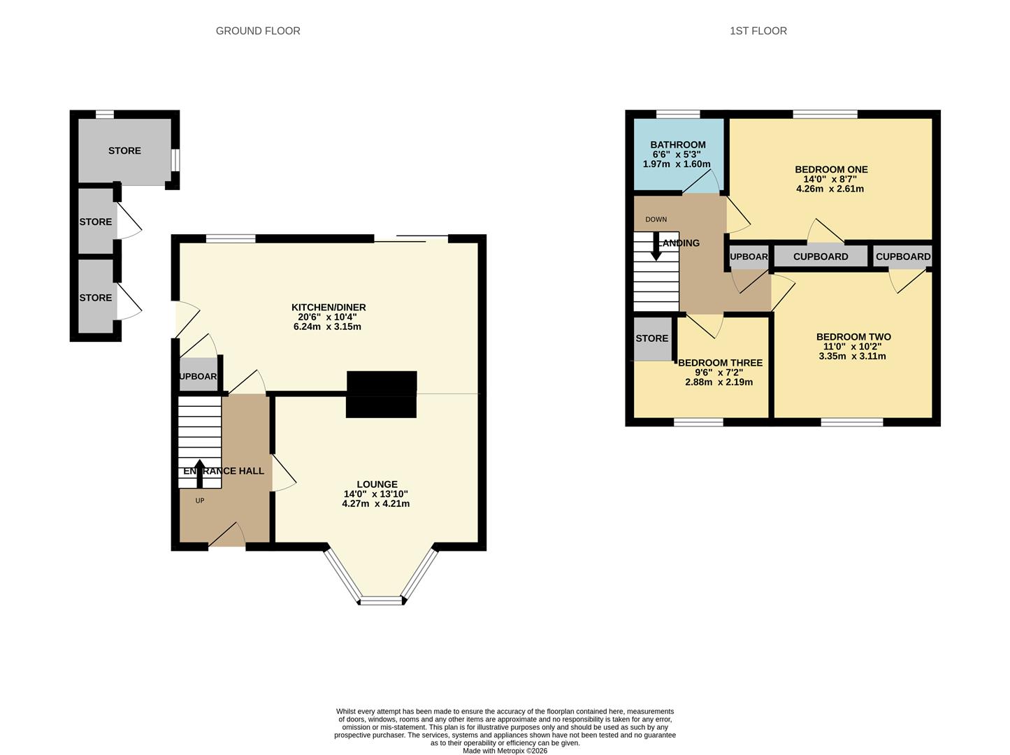 62, Stephen Road, Newark floorplan