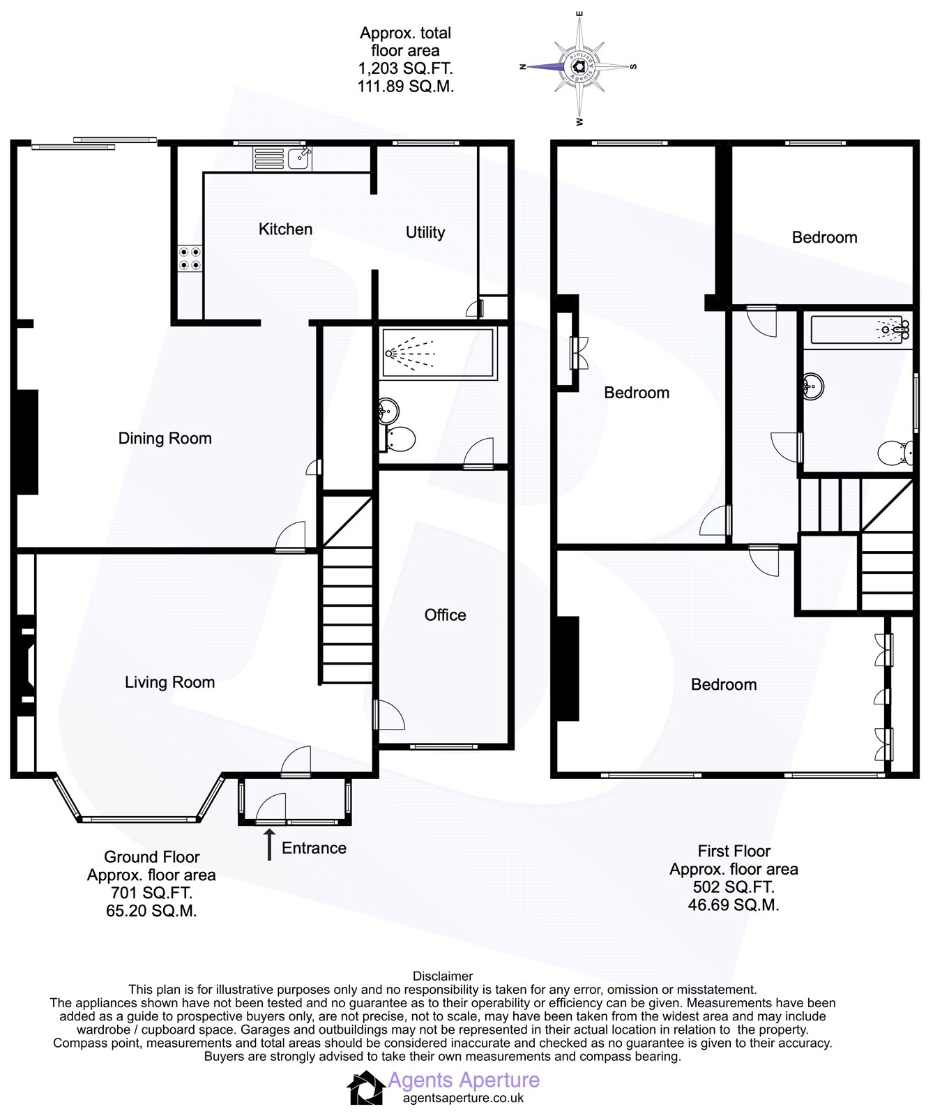23, Argyle Gardens, Upminster floorplan
