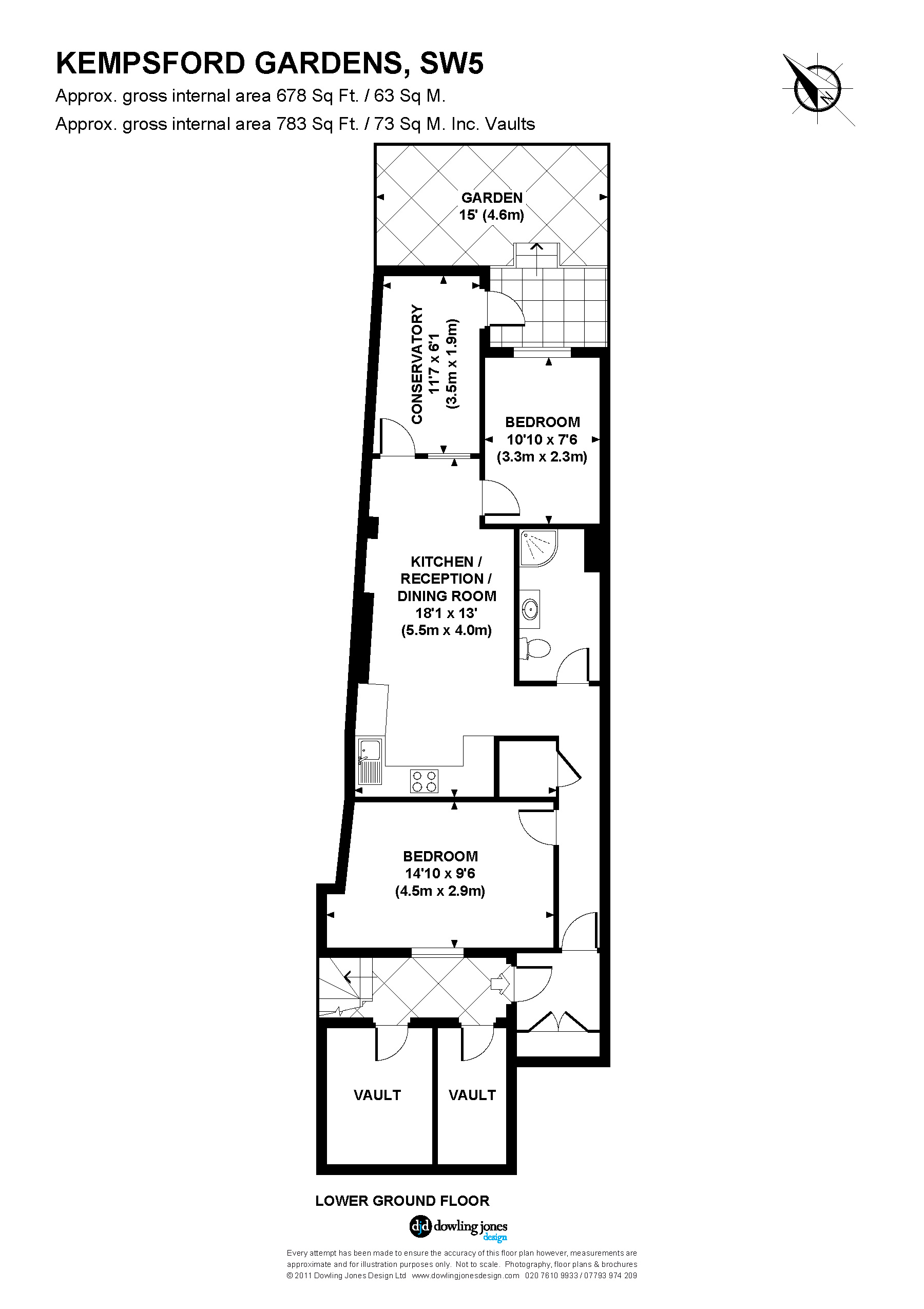 2 Bedrooms Flat to rent in Kempsford Gardens, Earls Court SW5