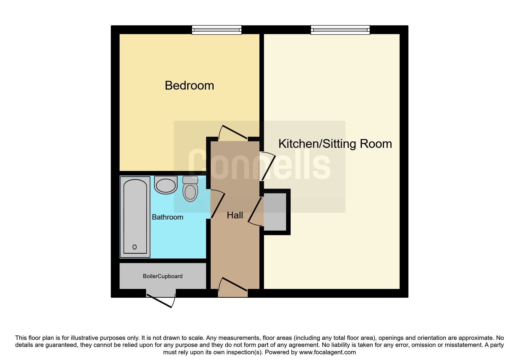 Flat 7, 46, Ebrington Street, Plymouth floorplan