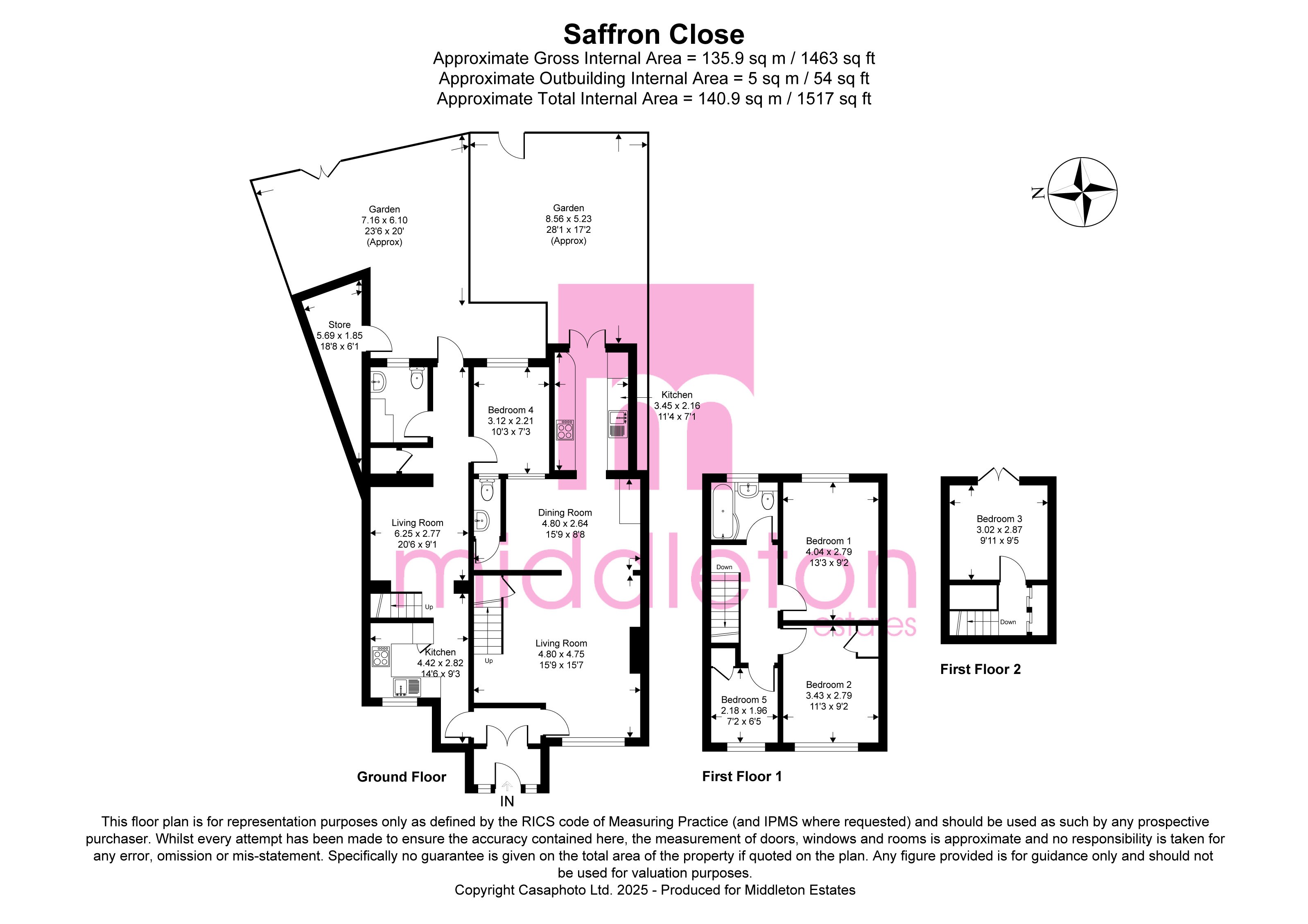 11, Saffron Close, West Sussex floorplan