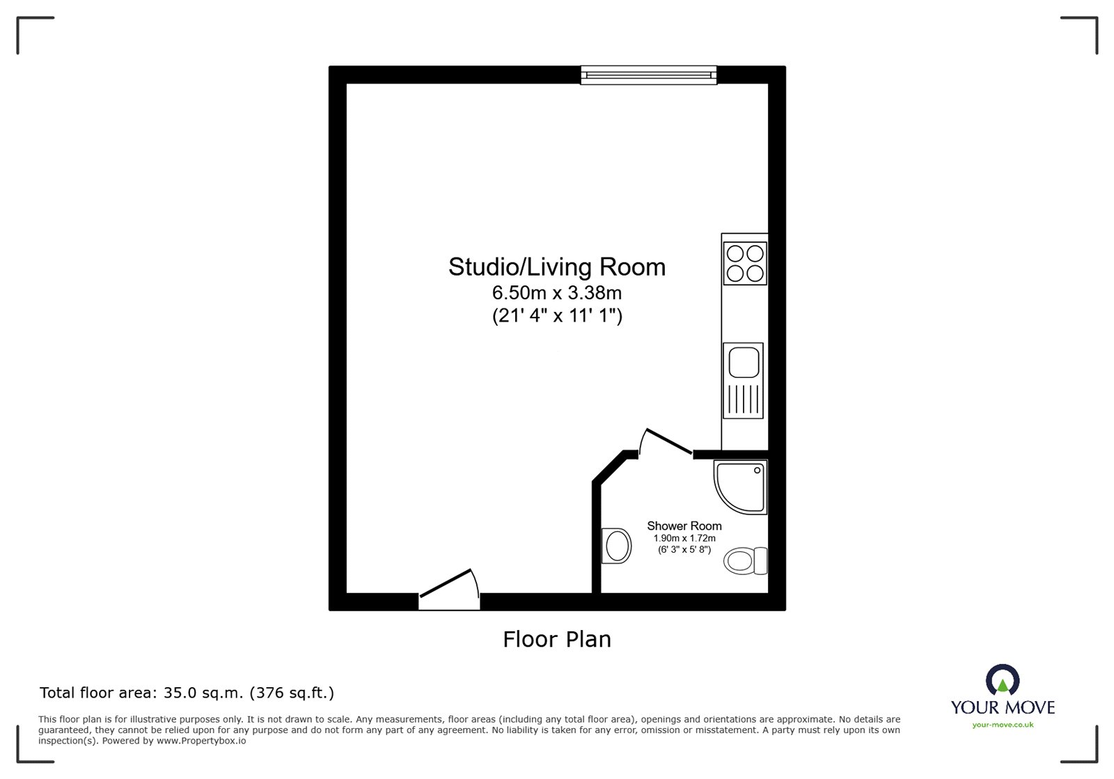 4 Highfield Villa, 30A, Highfield Street, Leicester floorplan