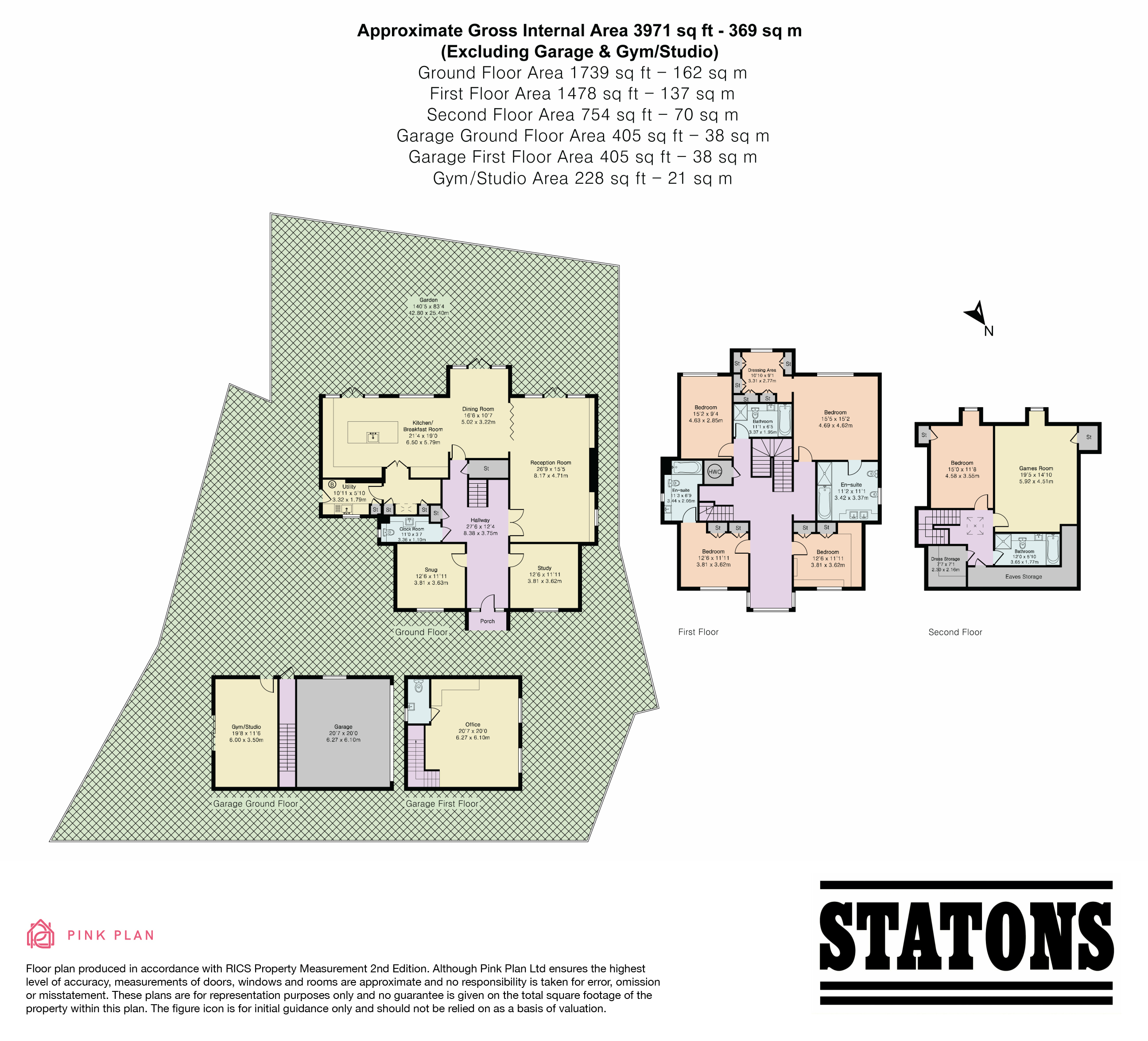 Brackenwood House, 2, Burwood Place, Hertfordshire floorplan