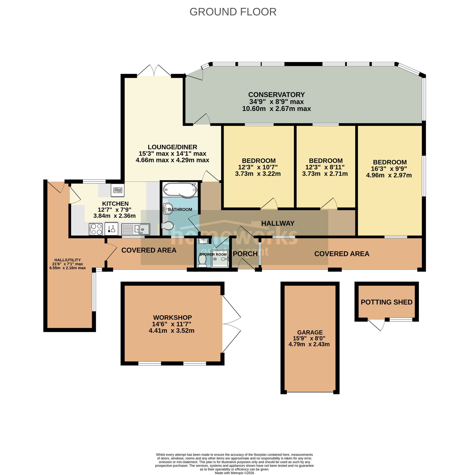 34,Ranchipur, Neatherd Road, Dereham floorplan