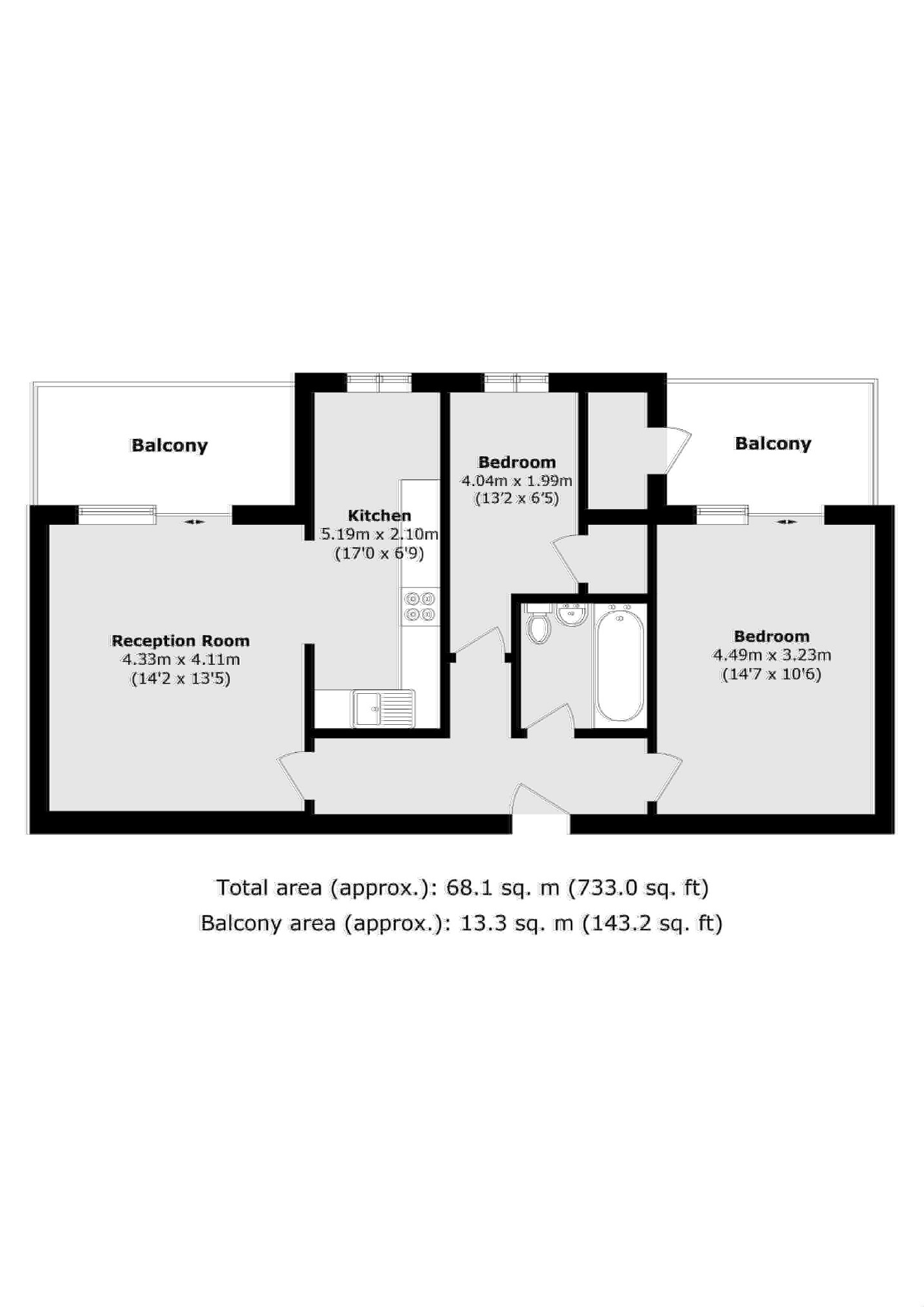 Slievemore Close, London floorplan
