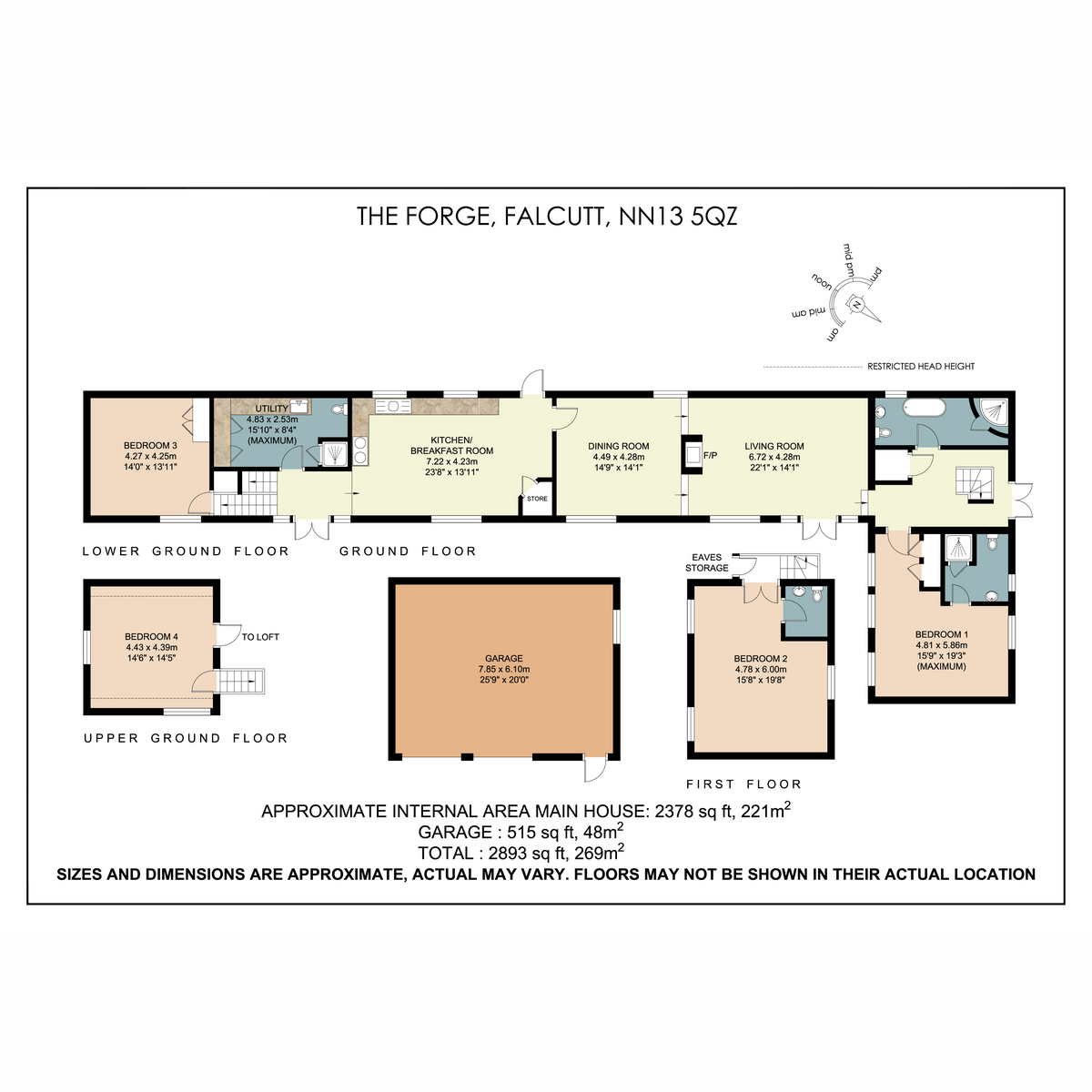 The Forge, Falcutt, Brackley floorplan
