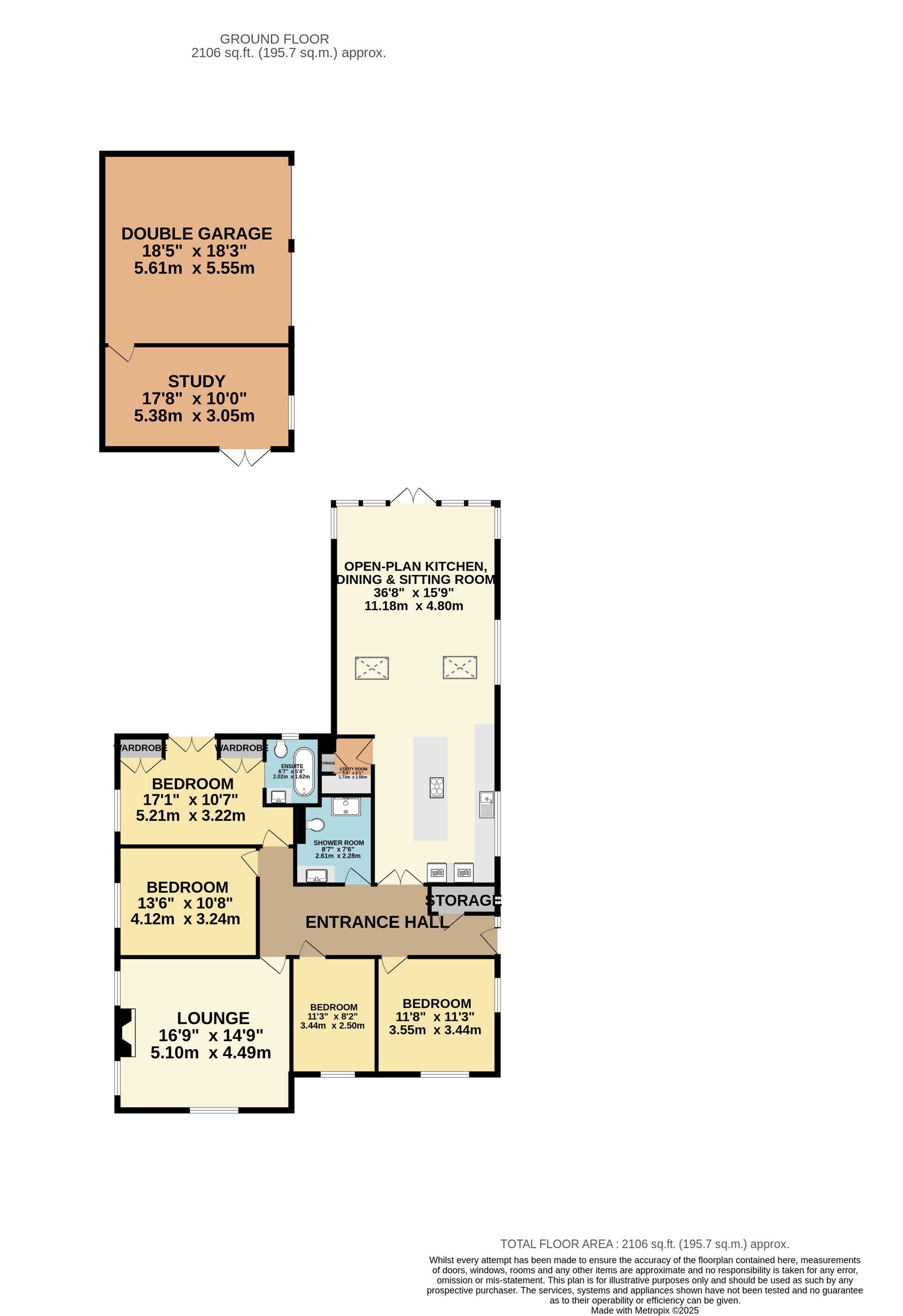 Poultry Farm, 220 Stone Pit Lane, Warrington floorplan