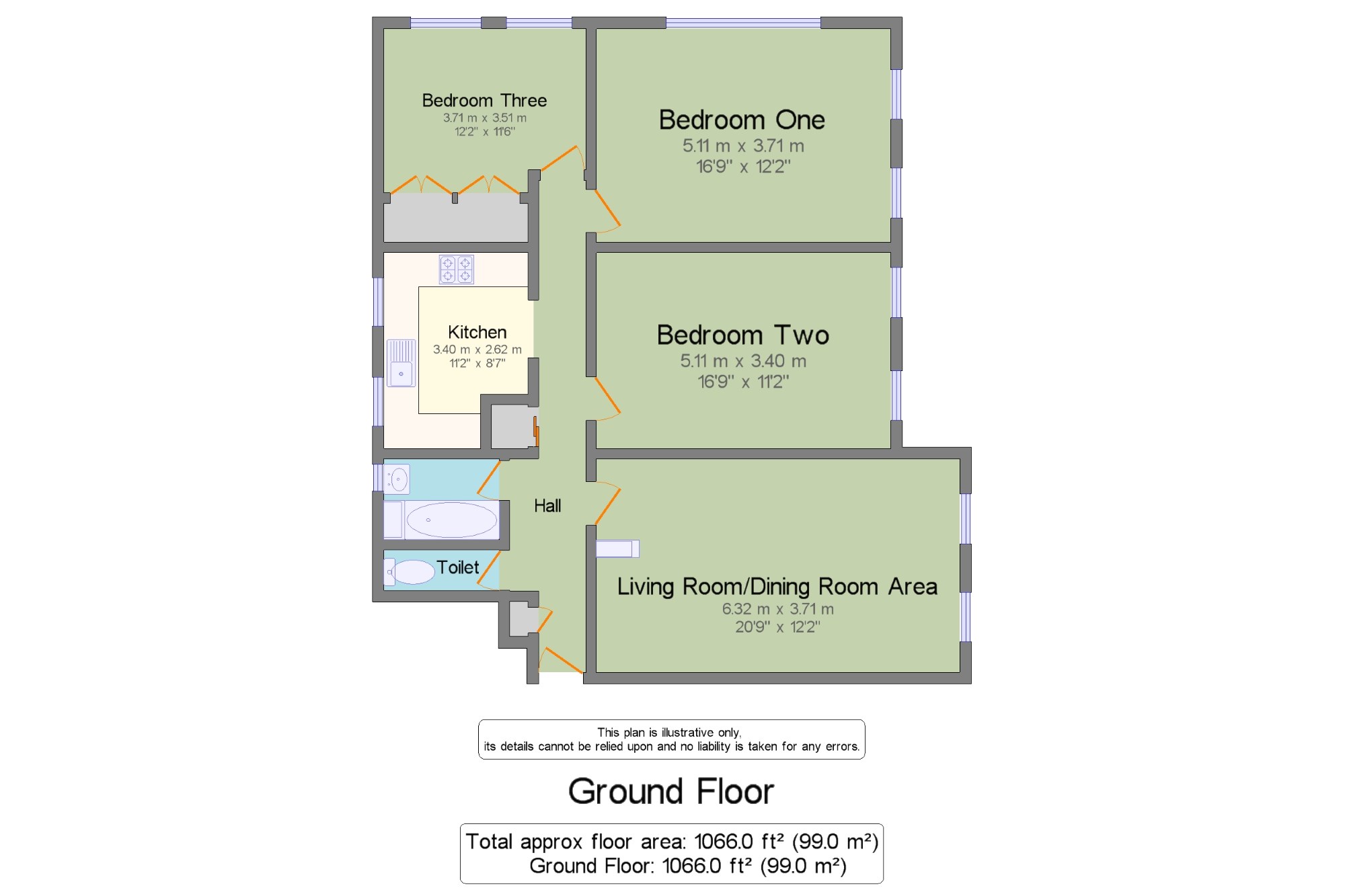 3 Bedrooms Flat for sale in Preston Grange, Grange Close, Brighton, East Sussex BN1