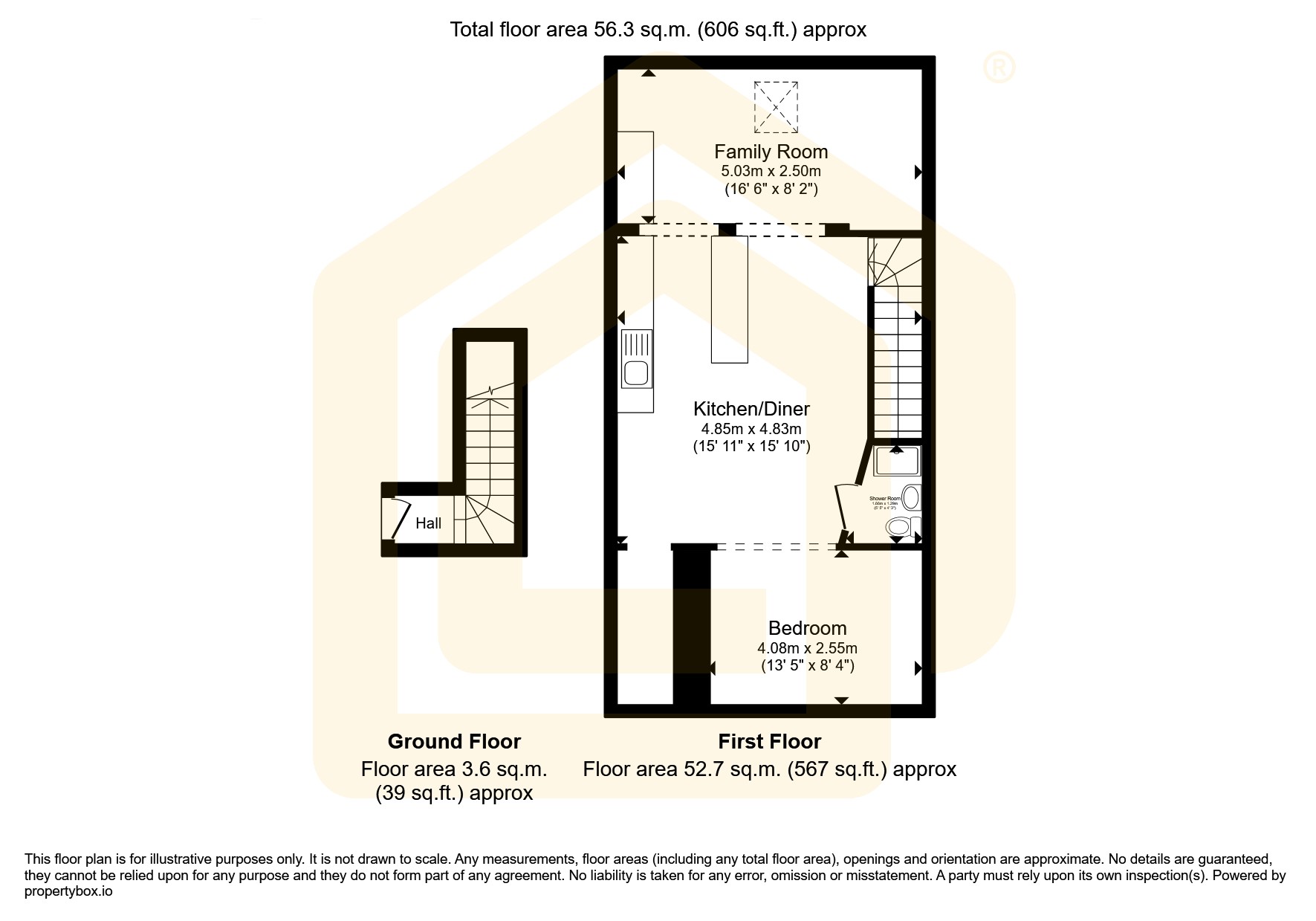 St. Alan, 12 Turf Street, Bodmin, St. Alan, 12 Turf Street, Bodmin, Cornwall floorplan