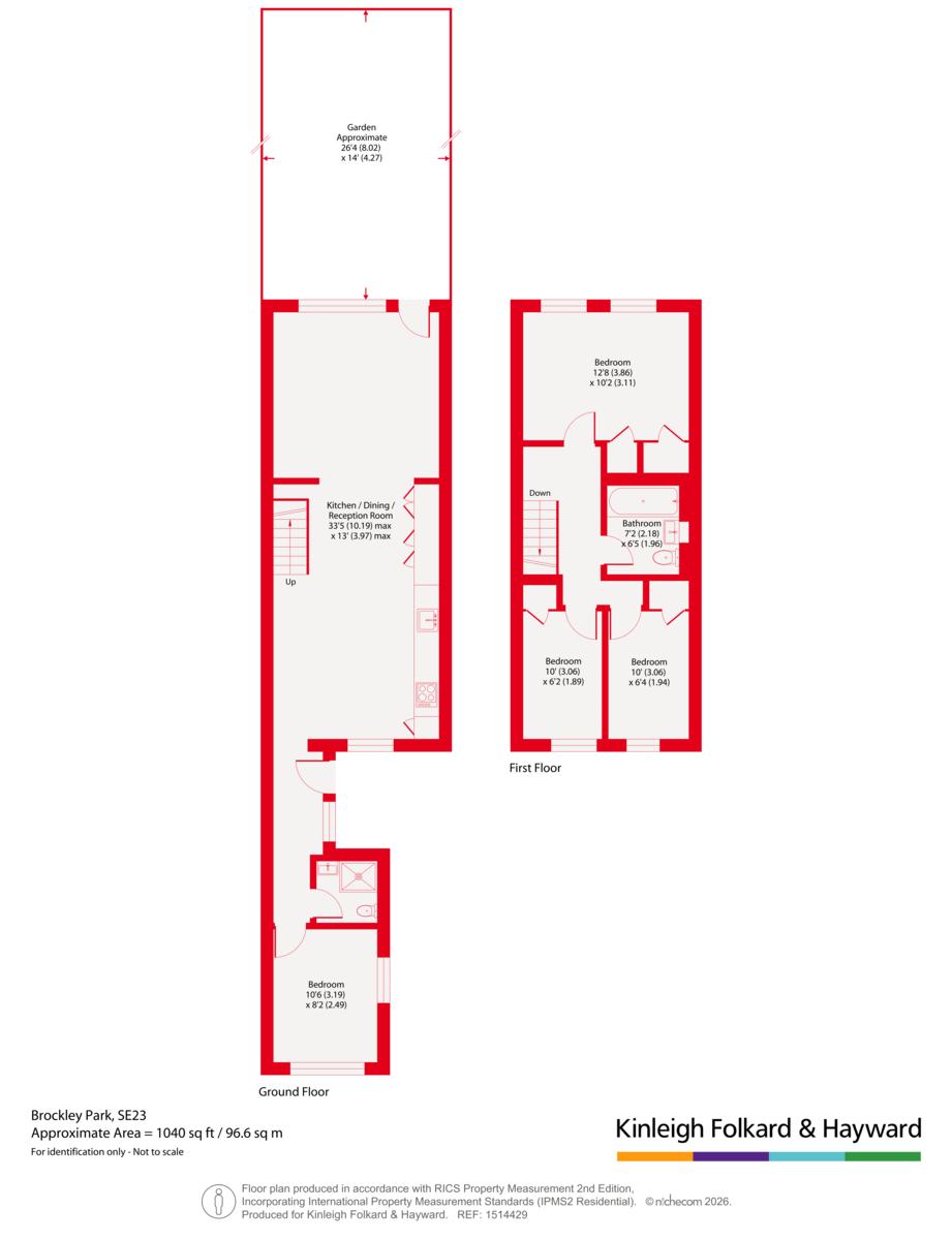62, Brockley Park, London floorplan