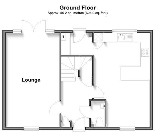 Summer Road, Horley floorplan