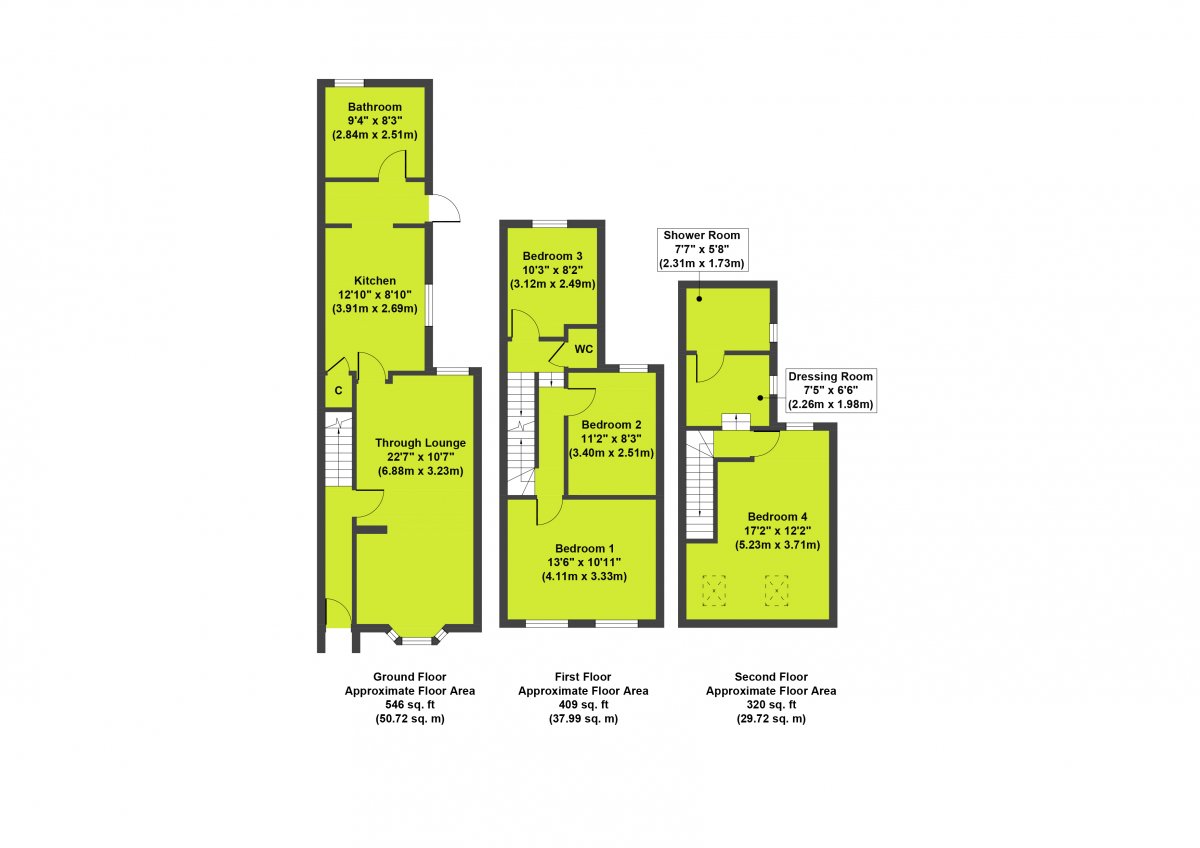 4 Bedrooms Terraced house to rent in Wragby Road, Leytonstone, London E11