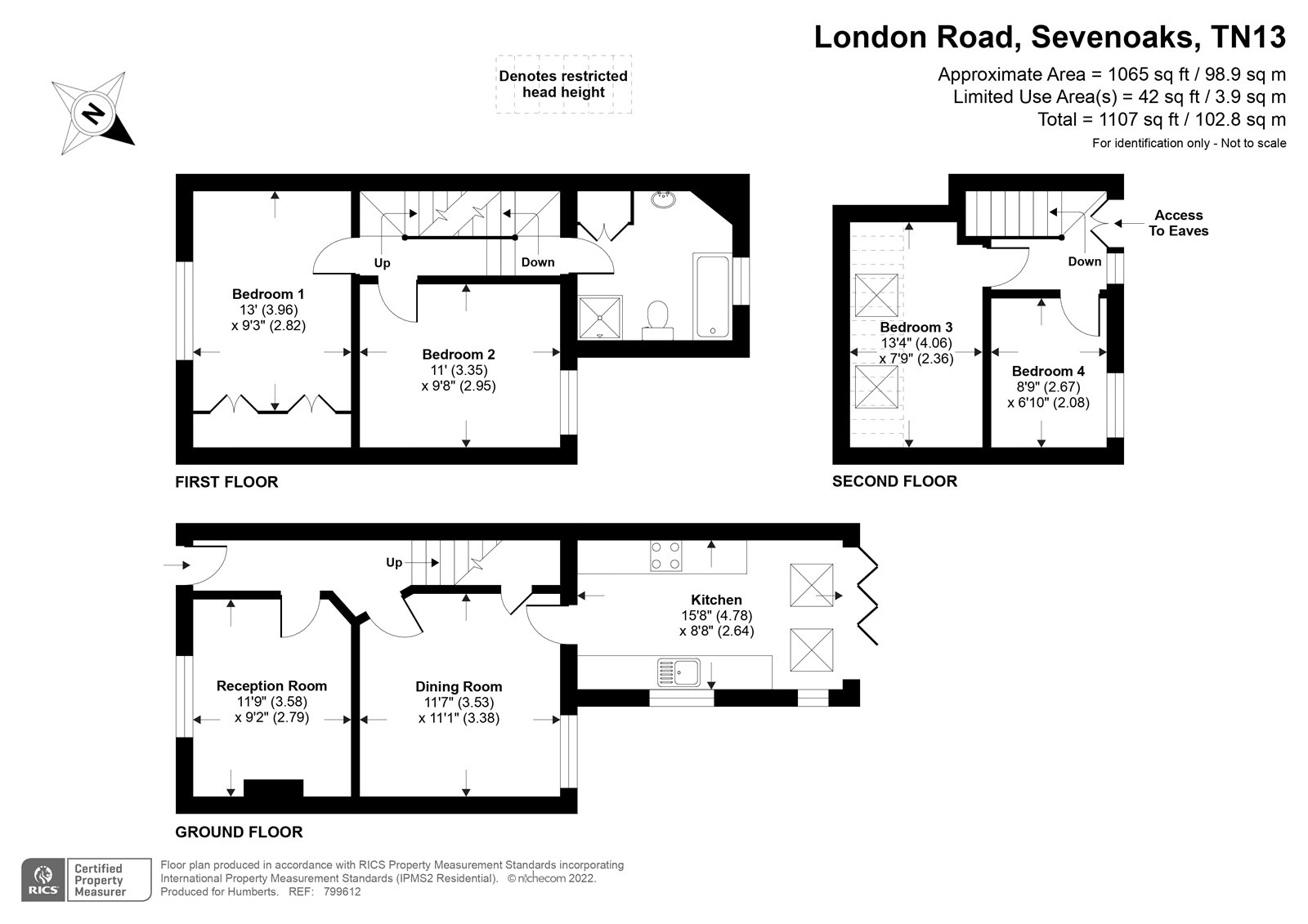 2, Quarry Cottages, Sevenoaks floorplan