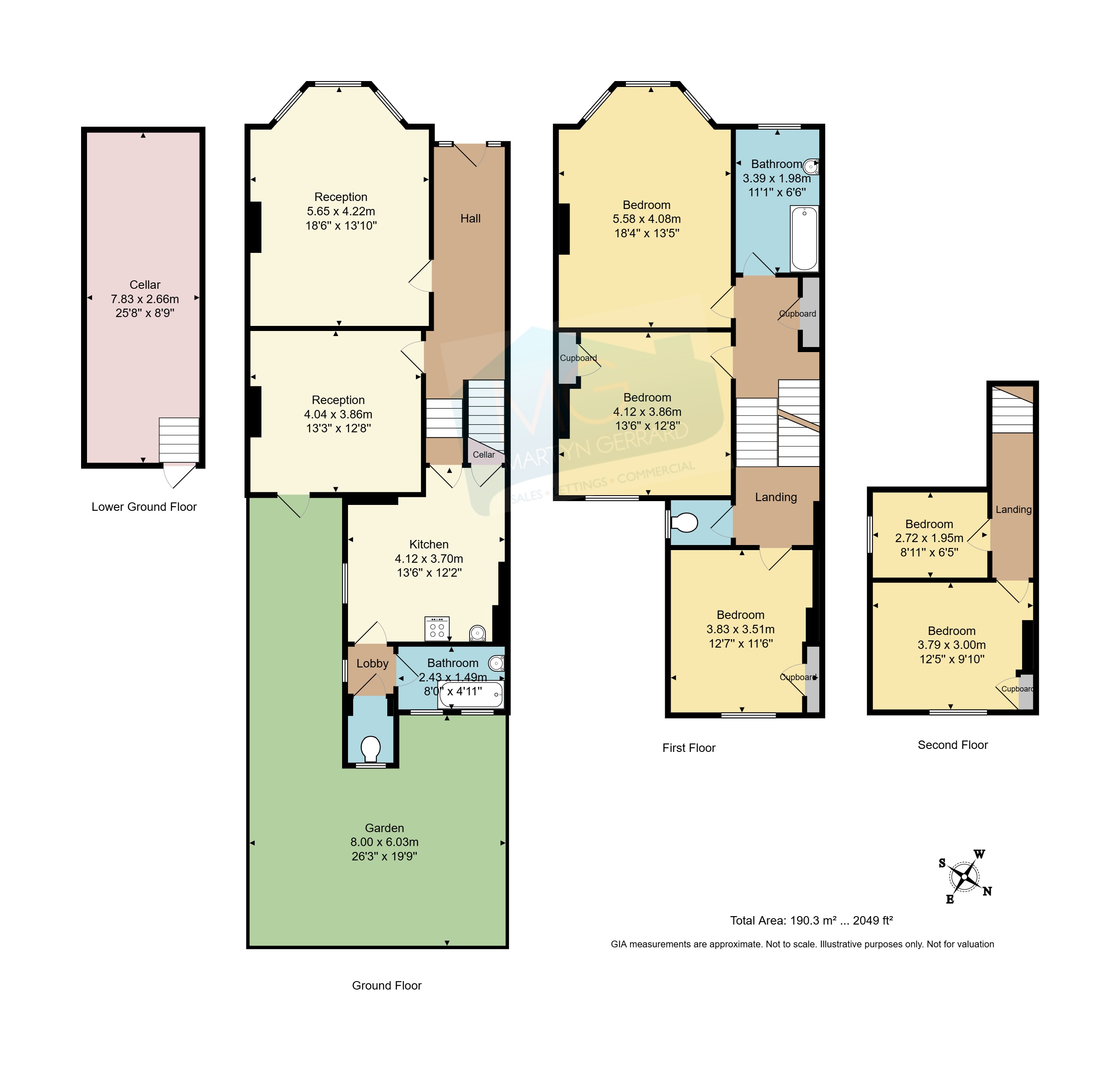22, Womersley Road, London floorplan