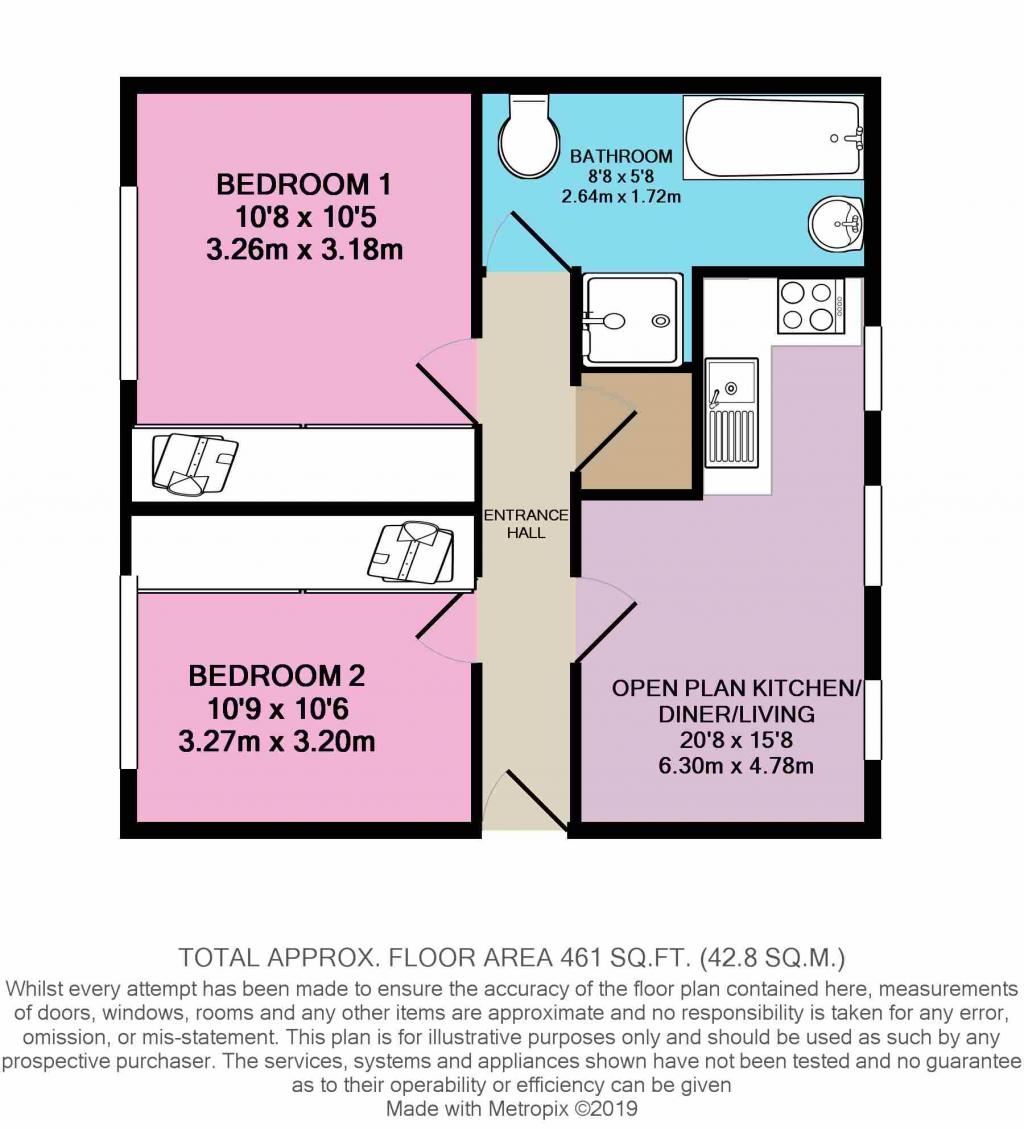 2 Bedrooms Flat for sale in Raynville Way, Leeds LS12