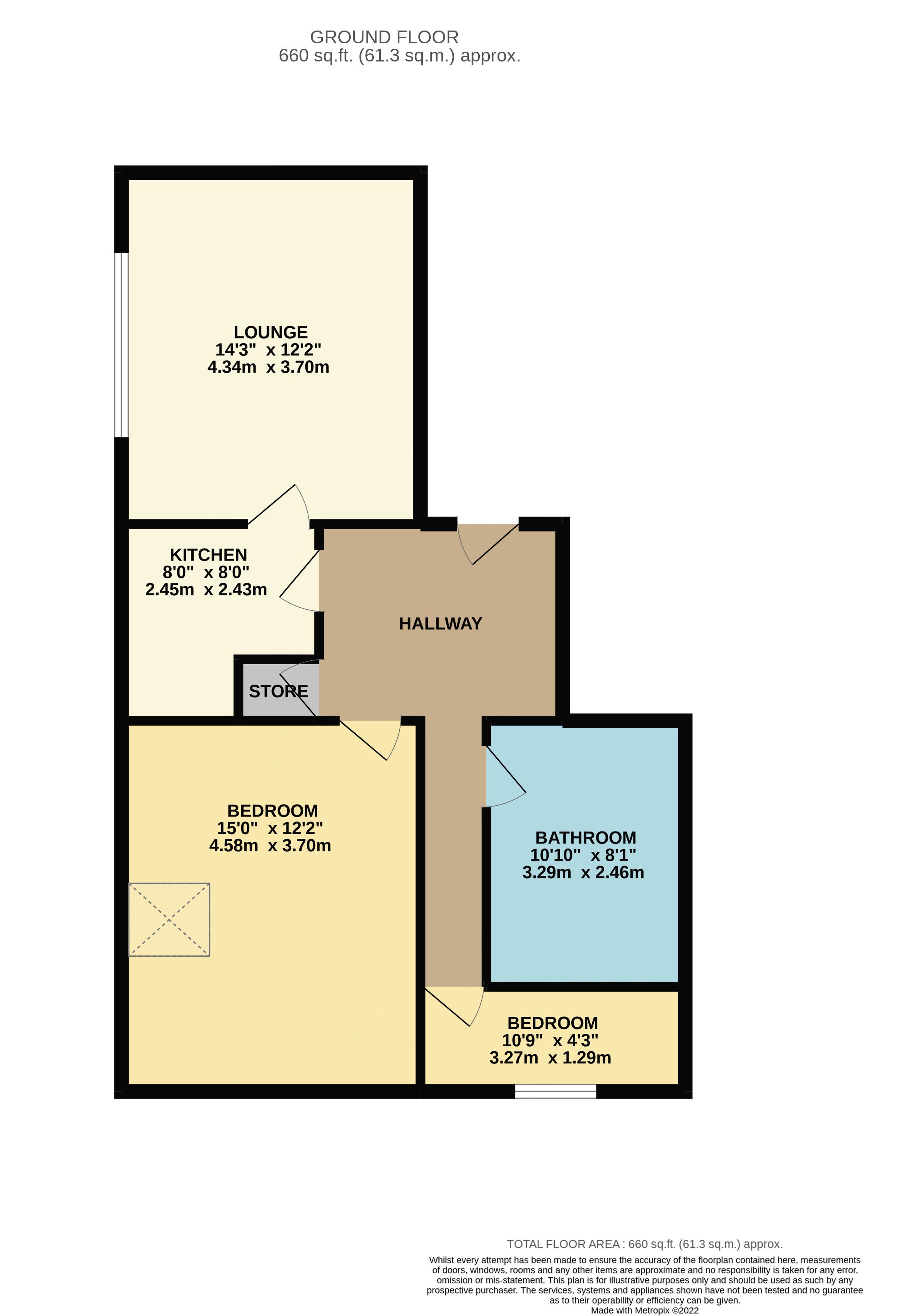 Chorley New Road, Horwich, Bolton BL6, 2 bedroom flat for sale