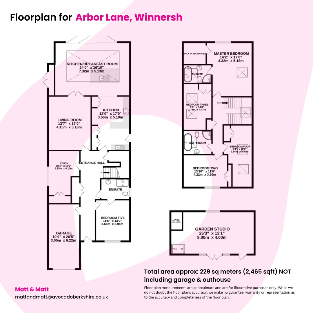 38 Arbor Lane, Winnersh, Berkshire floorplan